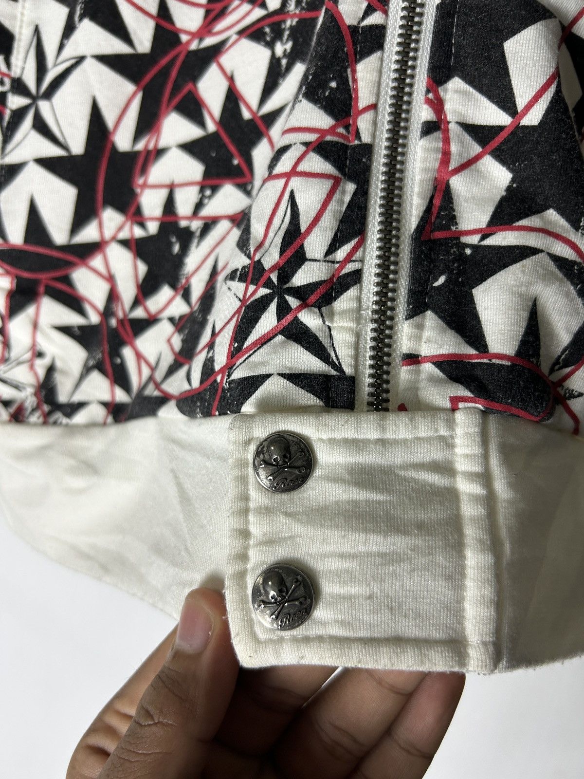 Roen Roen Skull Zipper Hoodie Size US M / EU 48-50 / 2 - 5 Thumbnail