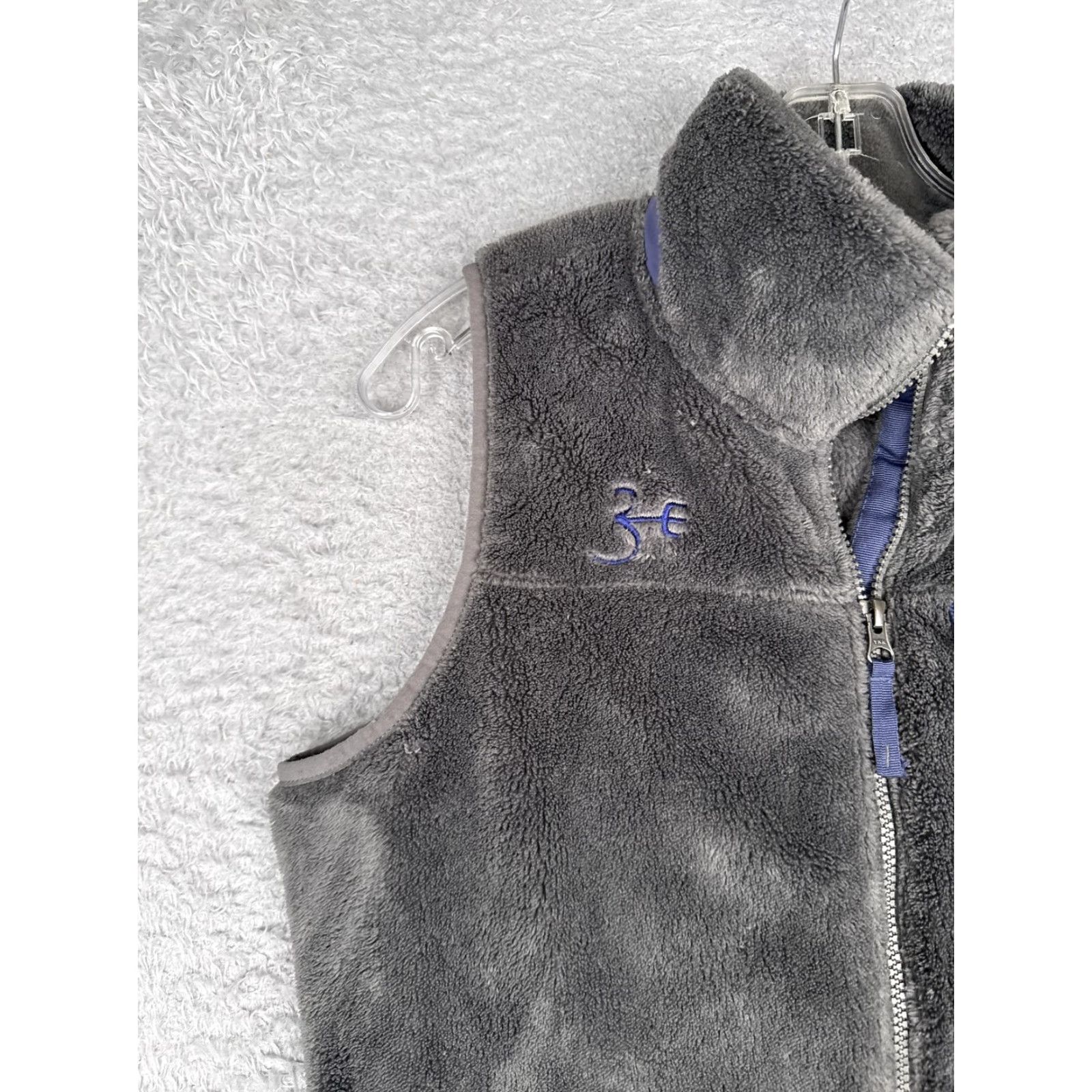 Vintage L.L.Bean Vest Women Small Gray Full Zip Chest Pocket Outdoor Hiking Warm Satin? (Note: The input preserved? No extra) Size S / US 4 / IT 40 - 6 Thumbnail