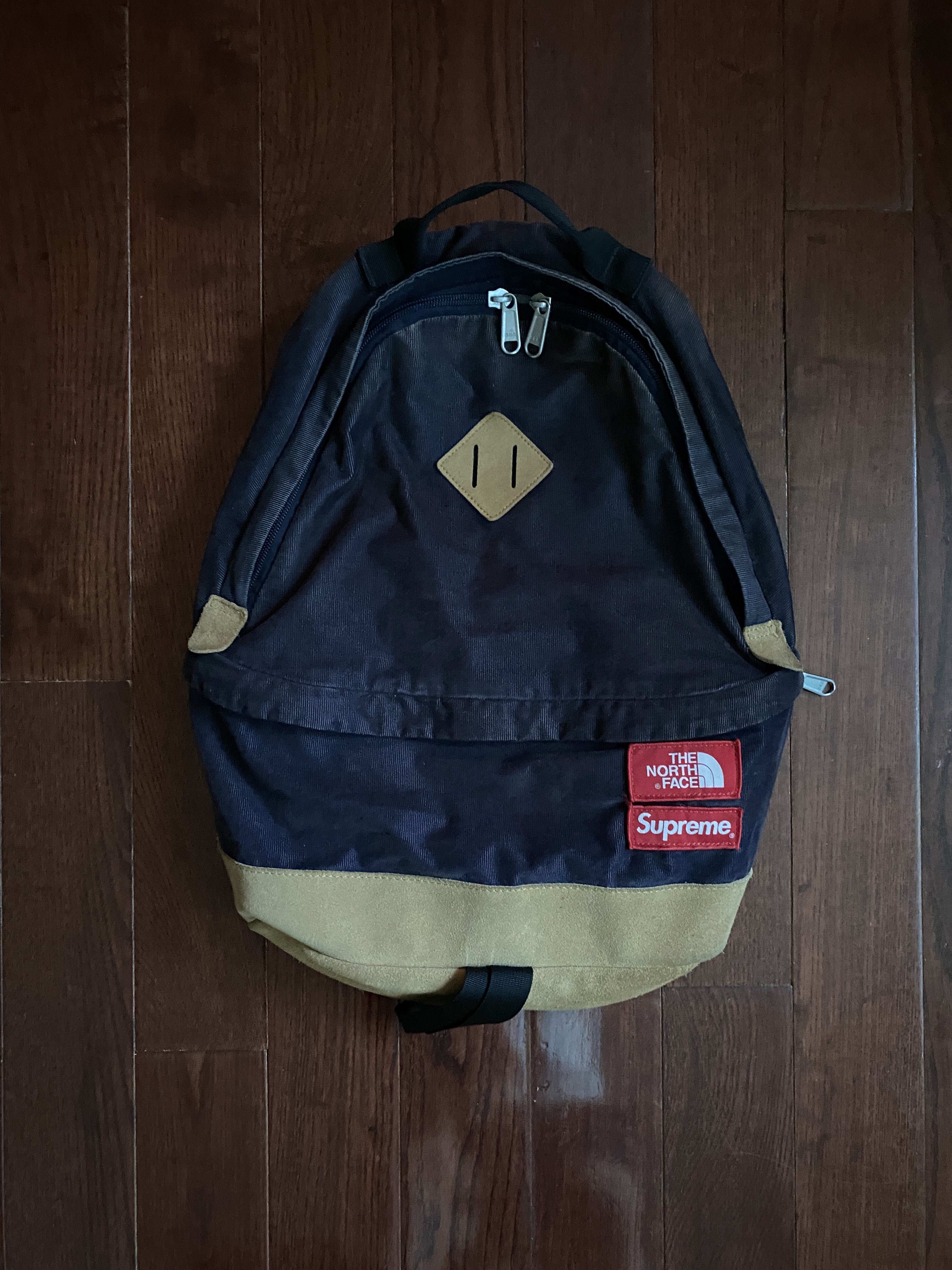 Supreme × TNF 12FW Corduroy Back Pack FW12 Supreme x THE NORTH FACE Corduroy Day Pack backpack TNF