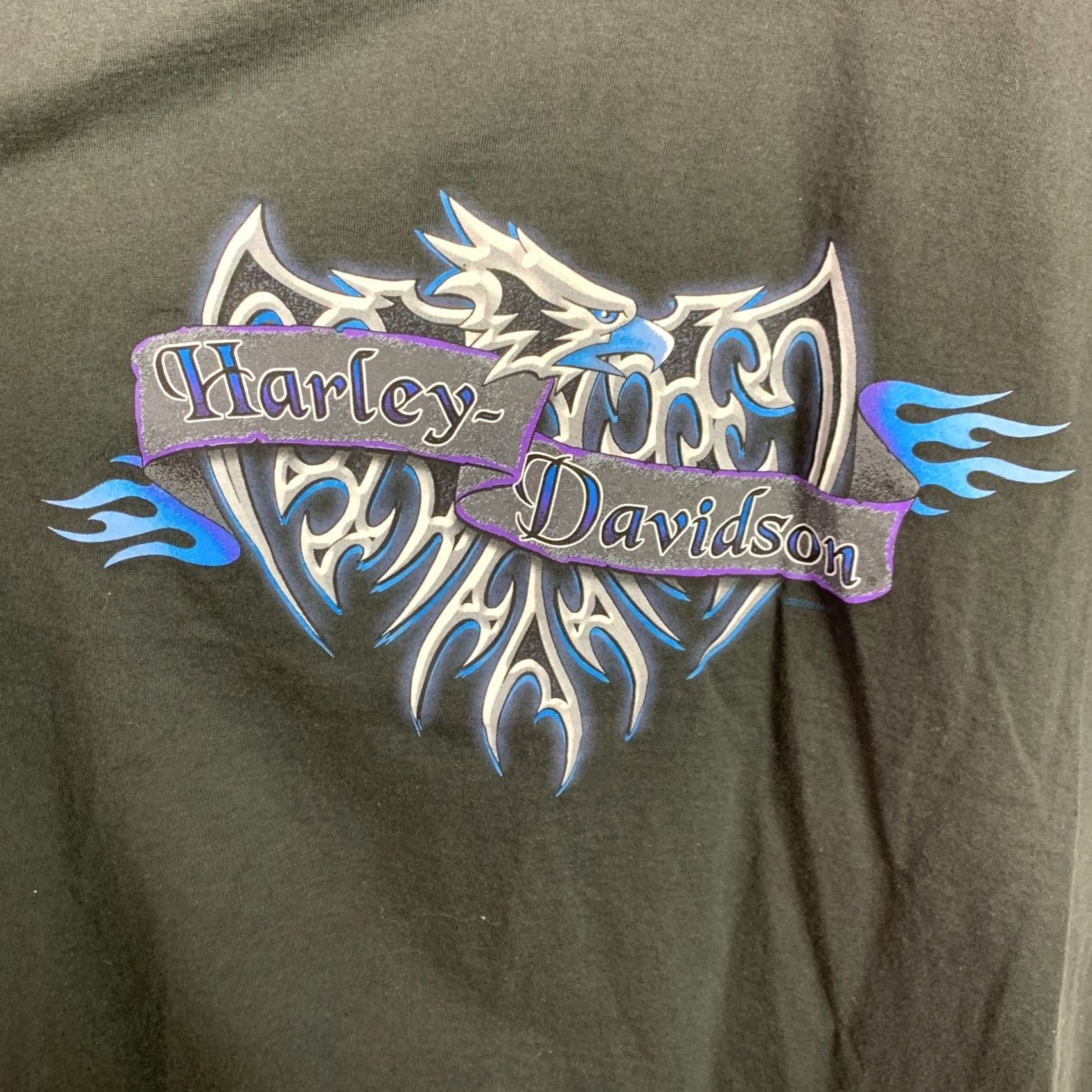 Harley Davidson Harley-Davidson Tank Top Shirt Tee XL Black Unisex Adults Sleeveless Crew Neck T-Shirt Size US XL / EU 56 / 4 - 2 Thumbnail
