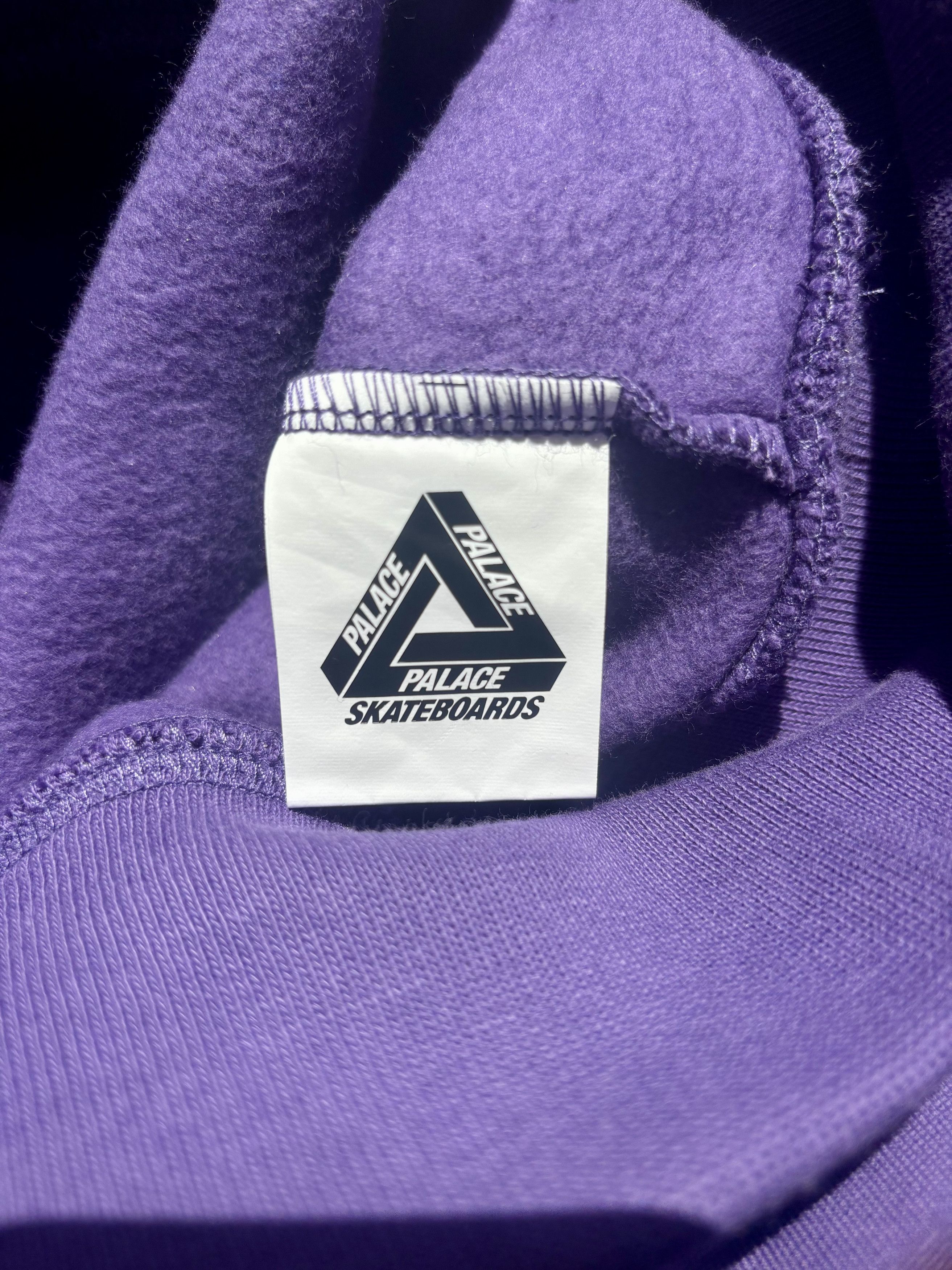 Palace Palace Fleece Tri-Ferg Crew Perfect Purple Size US XL / EU 56 / 4 - 8 Thumbnail