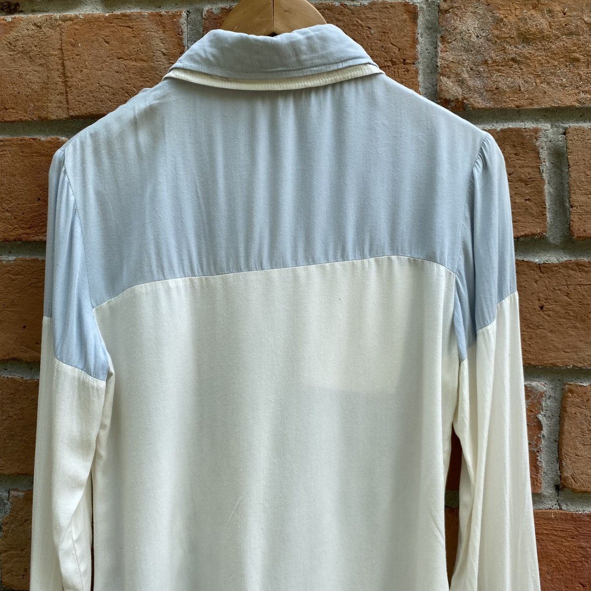 LIZ LISA LIZ LISA Light Blue and White Long-Sleeve Graphic Shirt Size M / US 6-8 / IT 42-44 - 18 Thumbnail