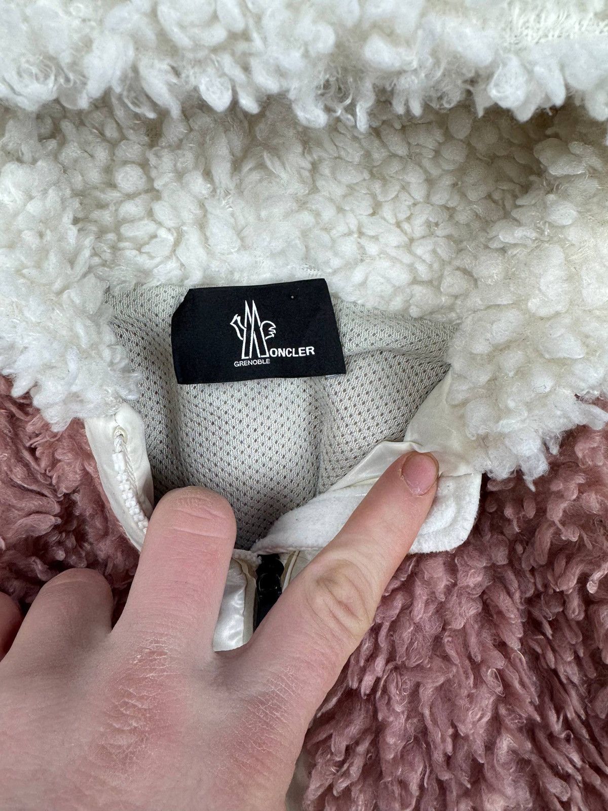 Moncler Moncler Grenoble Kids Sherpa Fleece Hoodie Jacket Size XS / US 0-2 / IT 36-38 - 5 Thumbnail