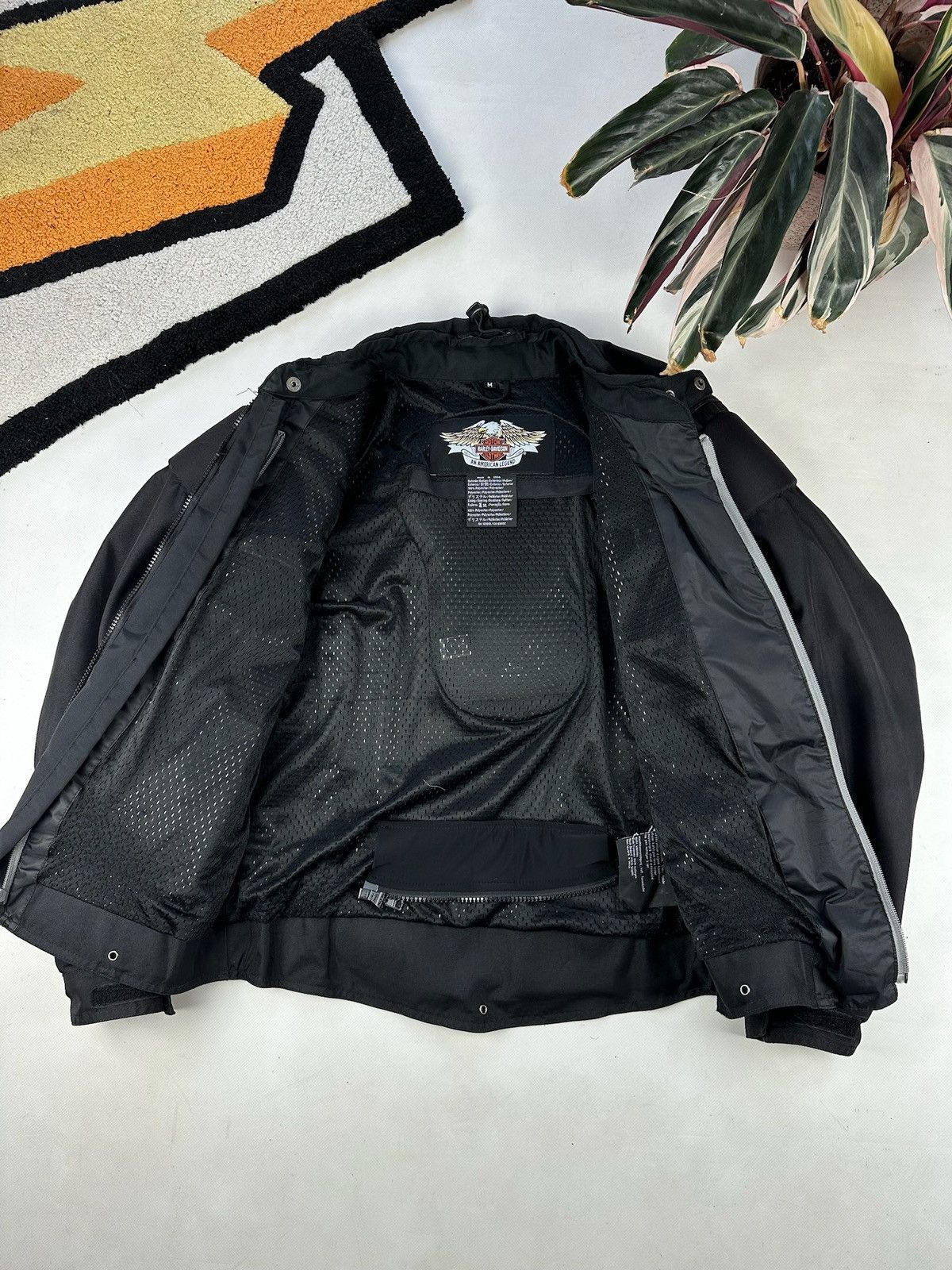 Harley Davidson × Vintage Y2K Vintage Harley Davidson Jacket Embroidery Big Logo Size US M / EU 48-50 / 2 - 19 Thumbnail