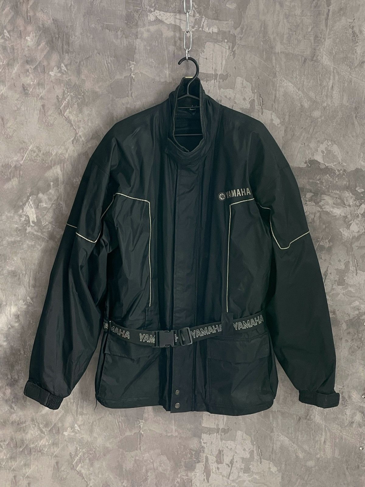 Vintage Yamaha Moto Racing Jacket With Armour