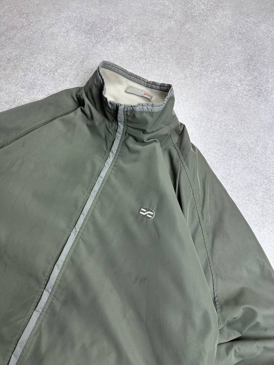 Nike × Vintage Vintage 90's Nike Reversible Fleece Nylon Sherpa Jacket XL Size US XL / EU 56 / 4 - 5 Thumbnail