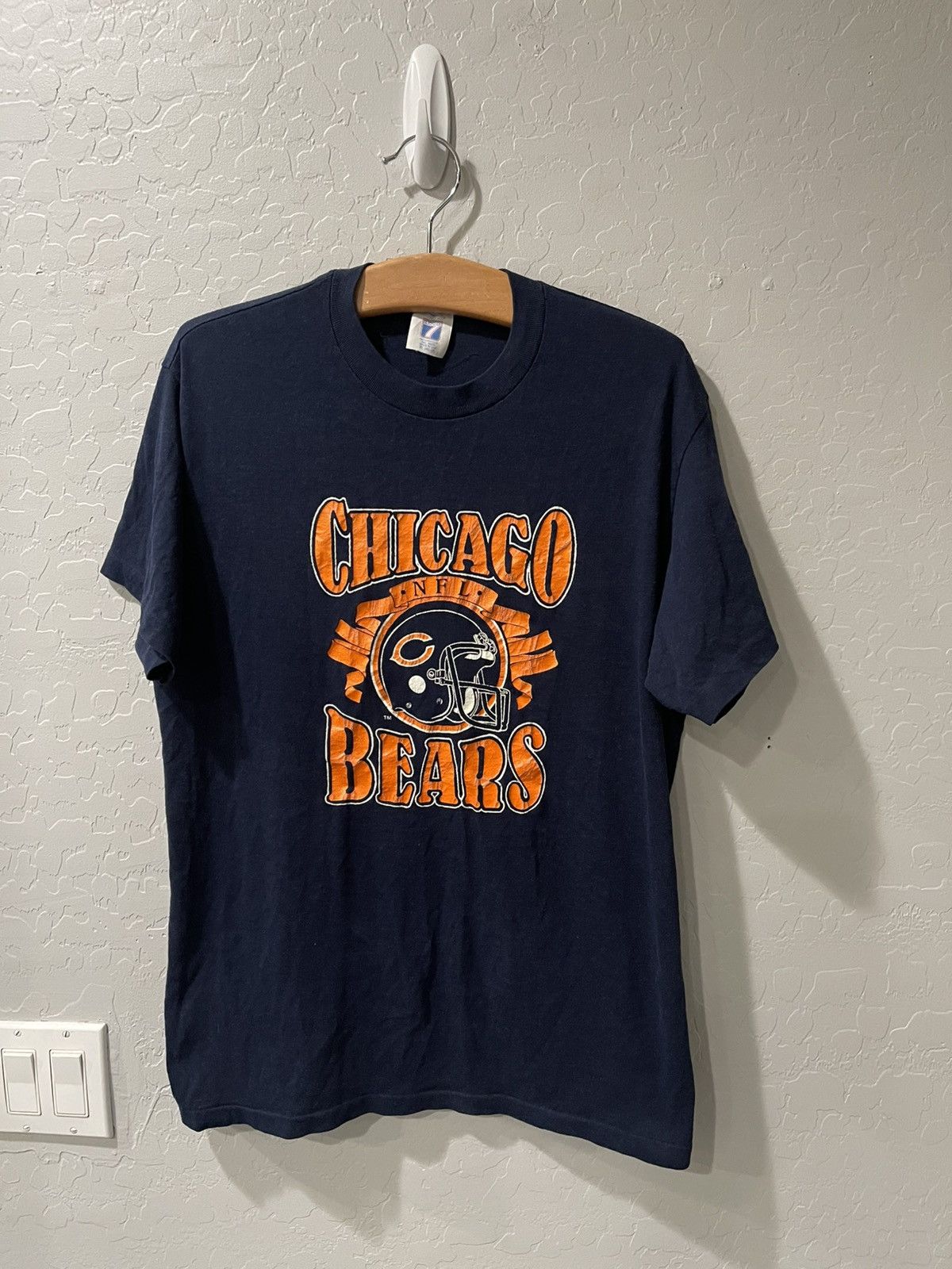 Logo 7 Vintage Logo 7 Chicago Bears Logo SS Shirt Size Medium Size US M / EU 48-50 / 2 - 1 Thumbnail