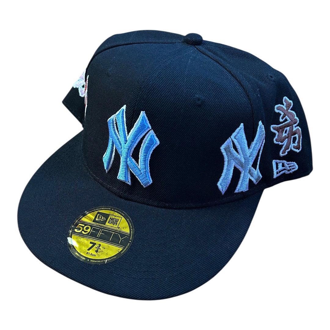 New Era × Supreme Supreme x New Era Yankees Kanji Fitted Hat 7 3/8