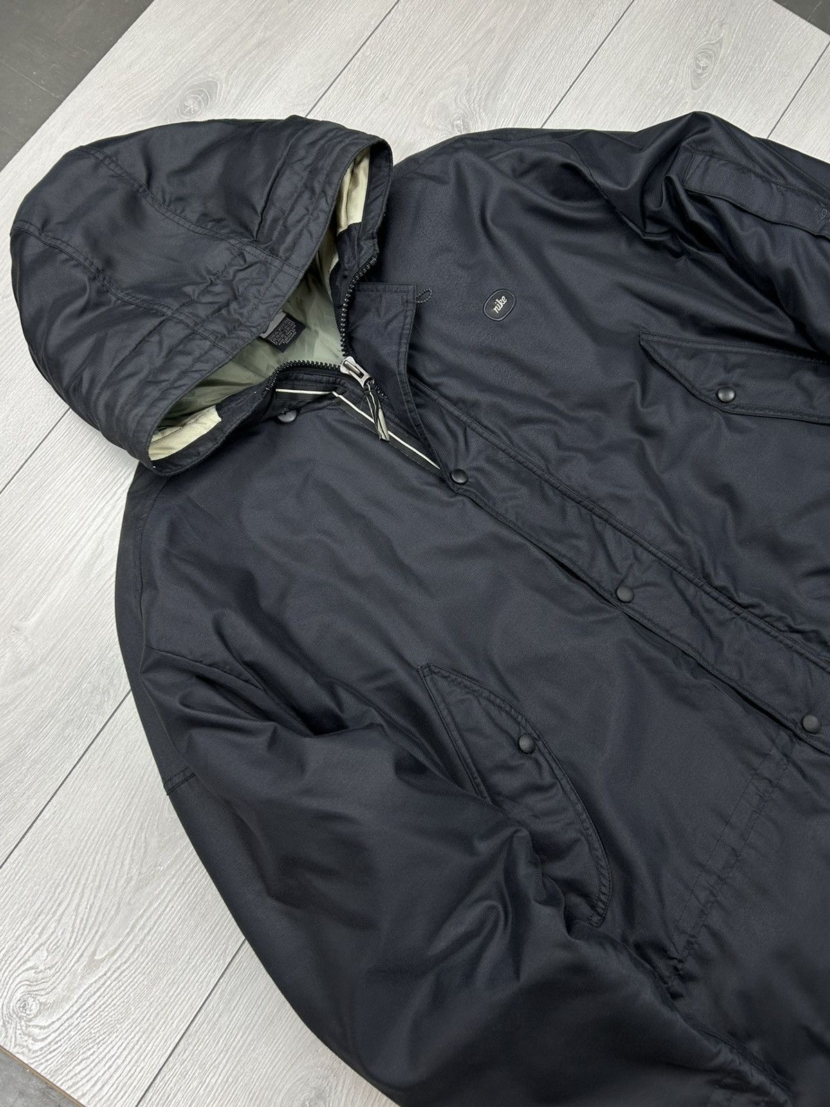 Nike × Vintage Nike Vintage Parka Jacket size XL Size US XL / EU 56 / 4 - 3 Thumbnail