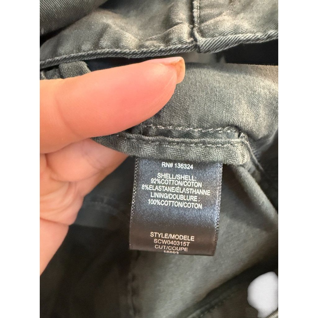 Halston Heritage Halston Heritage Green Utility Jacket L Military Cargo Size L / US 10 / IT 46 - 5 Thumbnail