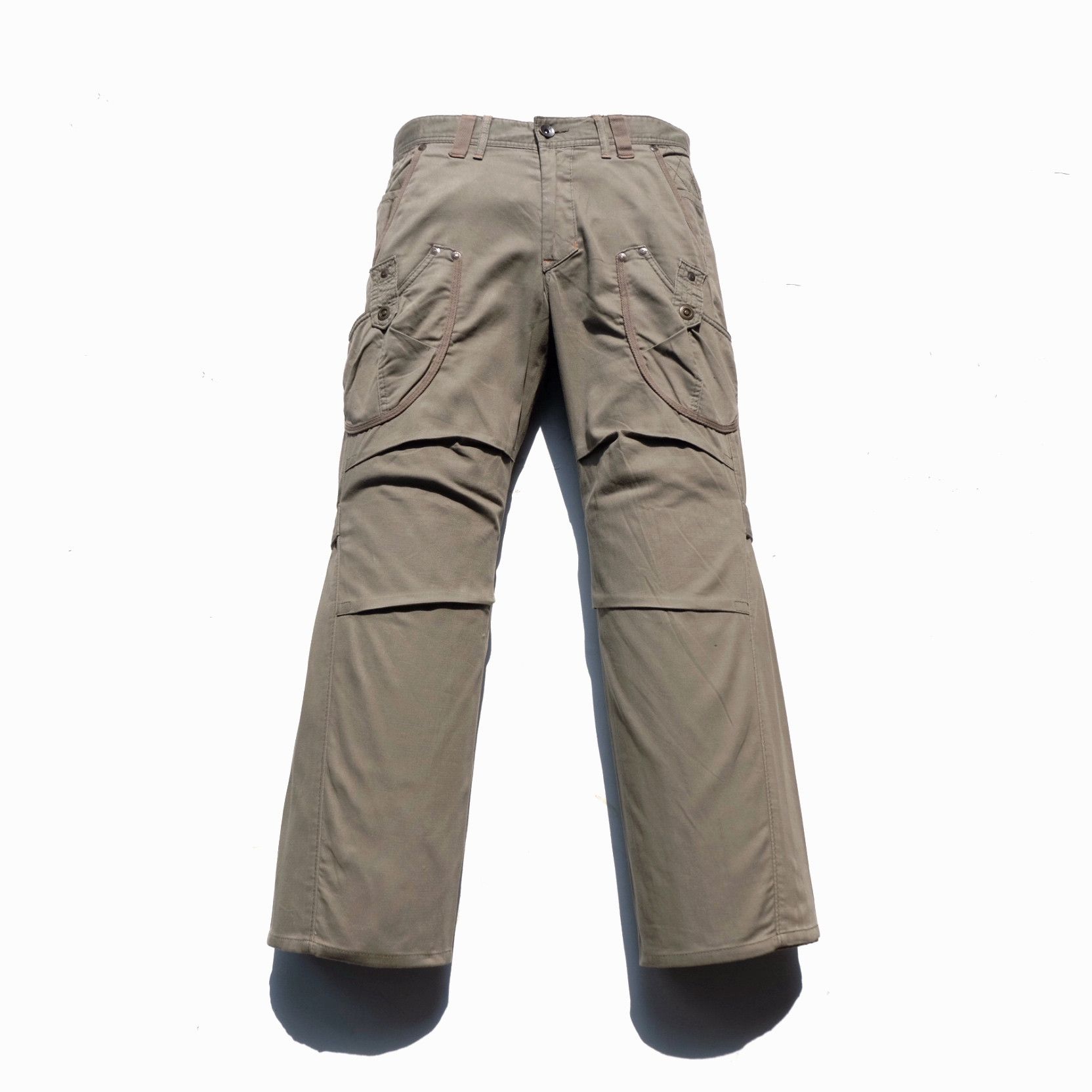 image of Edwin Tactical Cargo Pants in Old Khaki, Men's (Size 34)