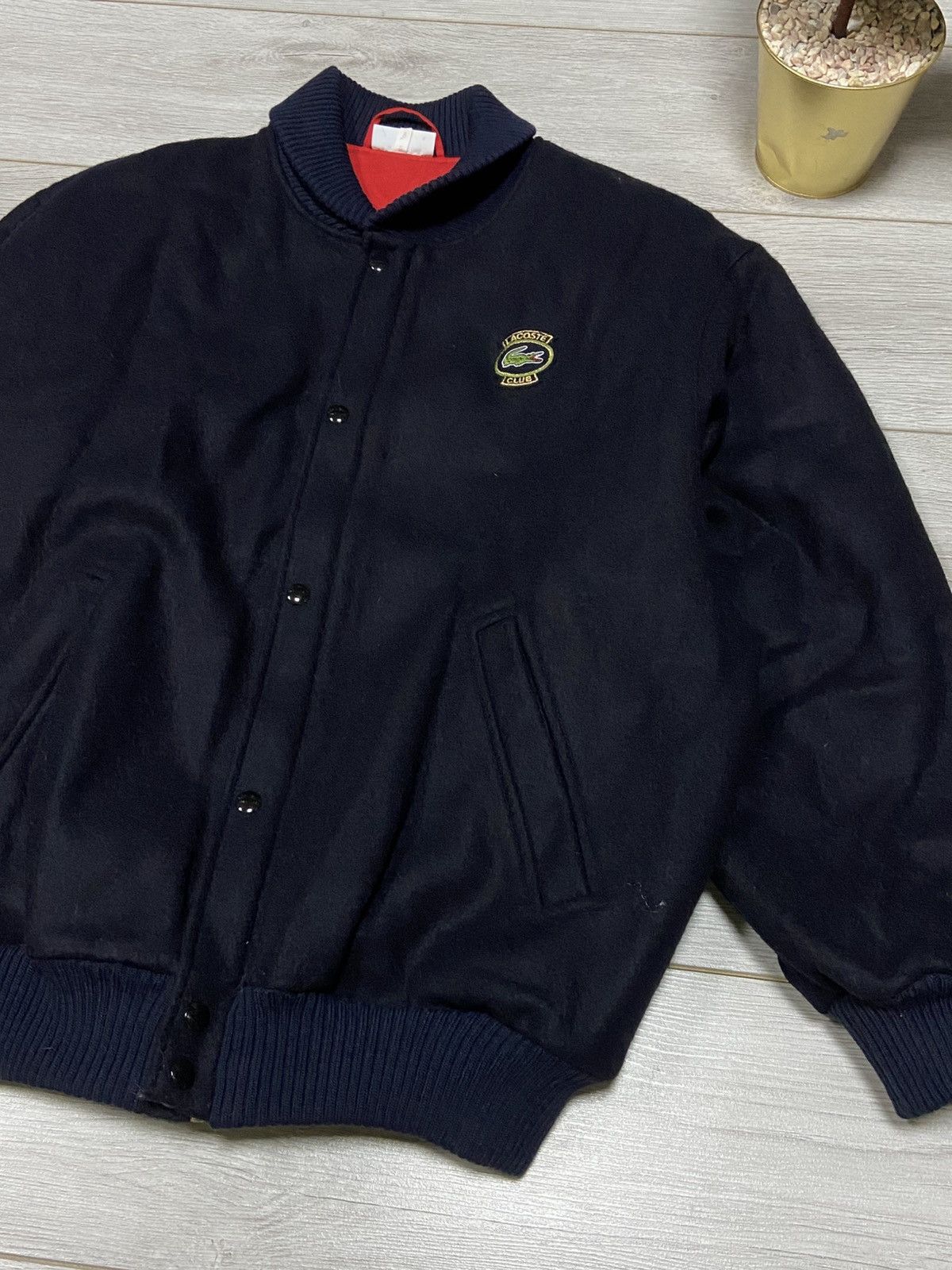 Lacoste Lacoste Chemise France wool bomber croc jacket Size US XL / EU 56 / 4 - 2 Thumbnail