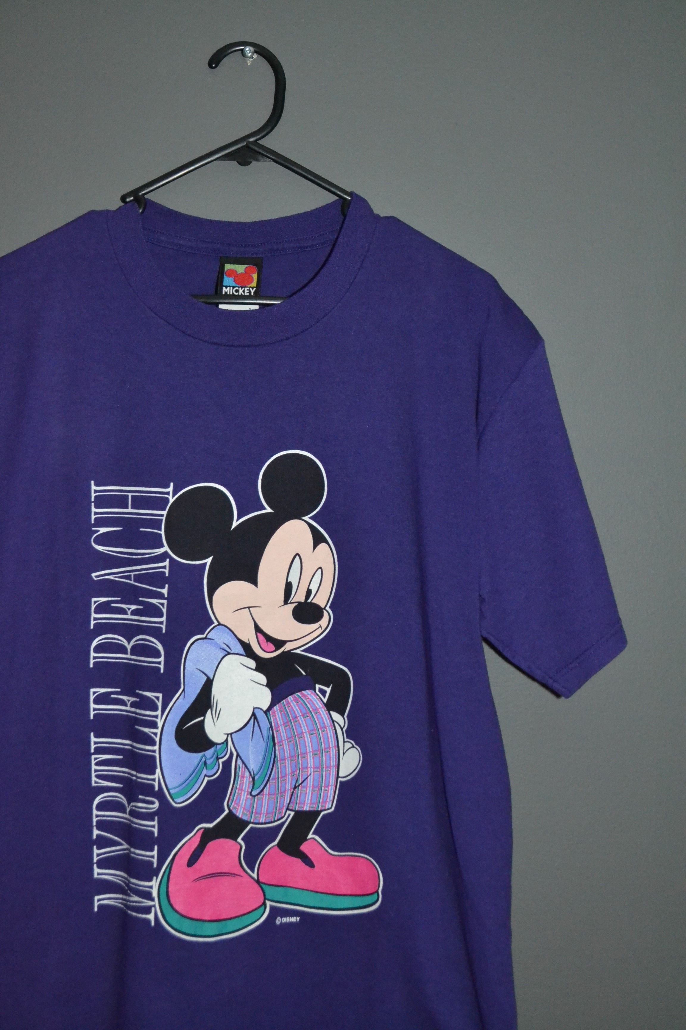 Disney × Vintage Vintage Disney Mickey T Shirt Myrtle Beach USA Size US L / EU 52-54 / 3 - 1 Thumbnail