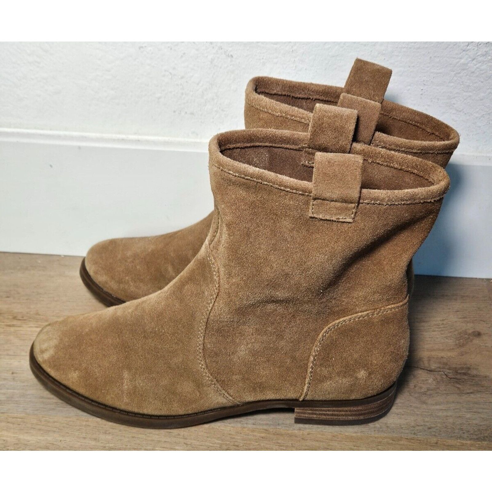 Other Sole Society Women’s Tan Suede Ankle Boots Size 7.5M Size US 7.5 / IT 37.5 - 3 Thumbnail