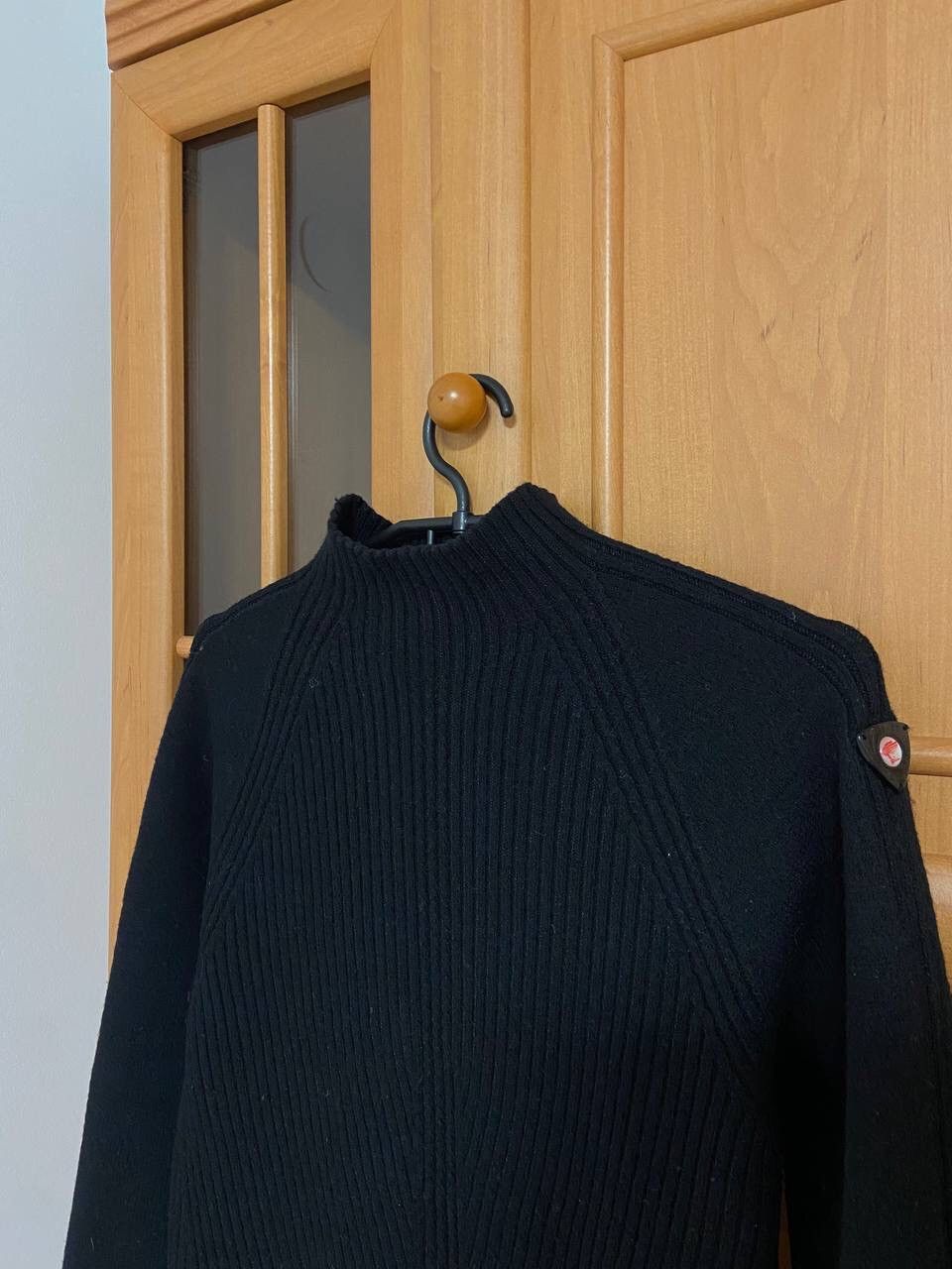 Versace Versace Sport Vintage Small logo Merino Wool Knit Blue Size M / US 6-8 / IT 42-44 - 5 Thumbnail