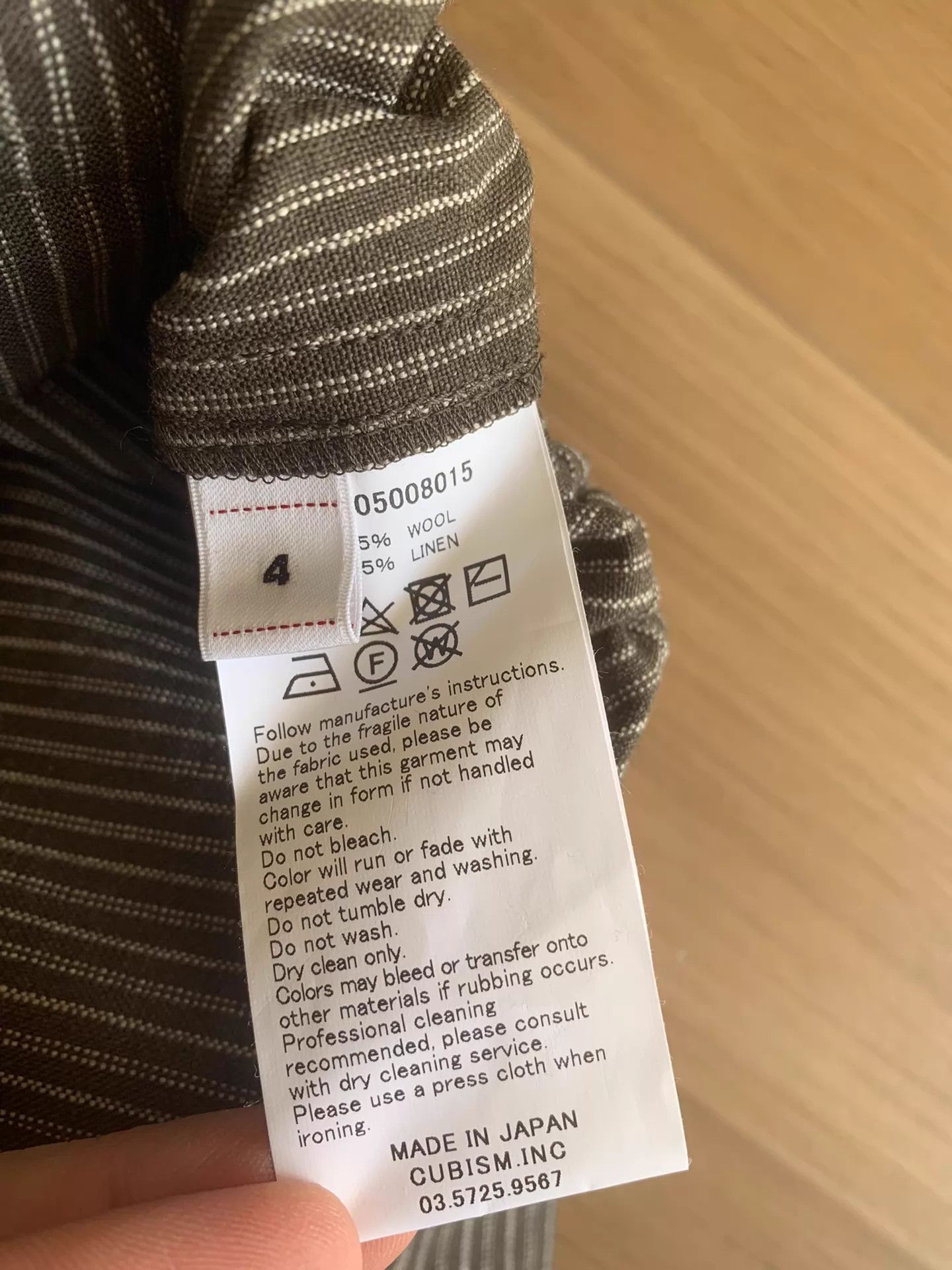 Visvim VISVIM 24SS CARROL SANTOME Wool-Blend Stripe Racing Pants Size US 34 / EU 50 - 5 Thumbnail