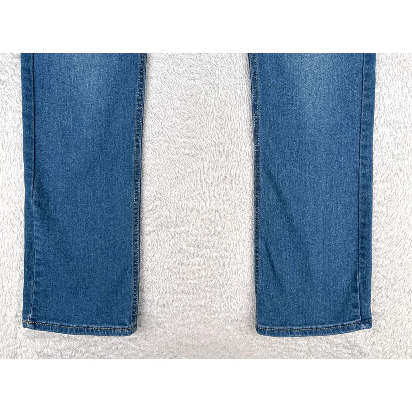 Denime VINTAGE Jeans Women 30 Blue Denim Bootcut Embroidered Floral Mid Rise Cotton 30x30 Size 30" / US 8 / IT 44 - 2 Thumbnail
