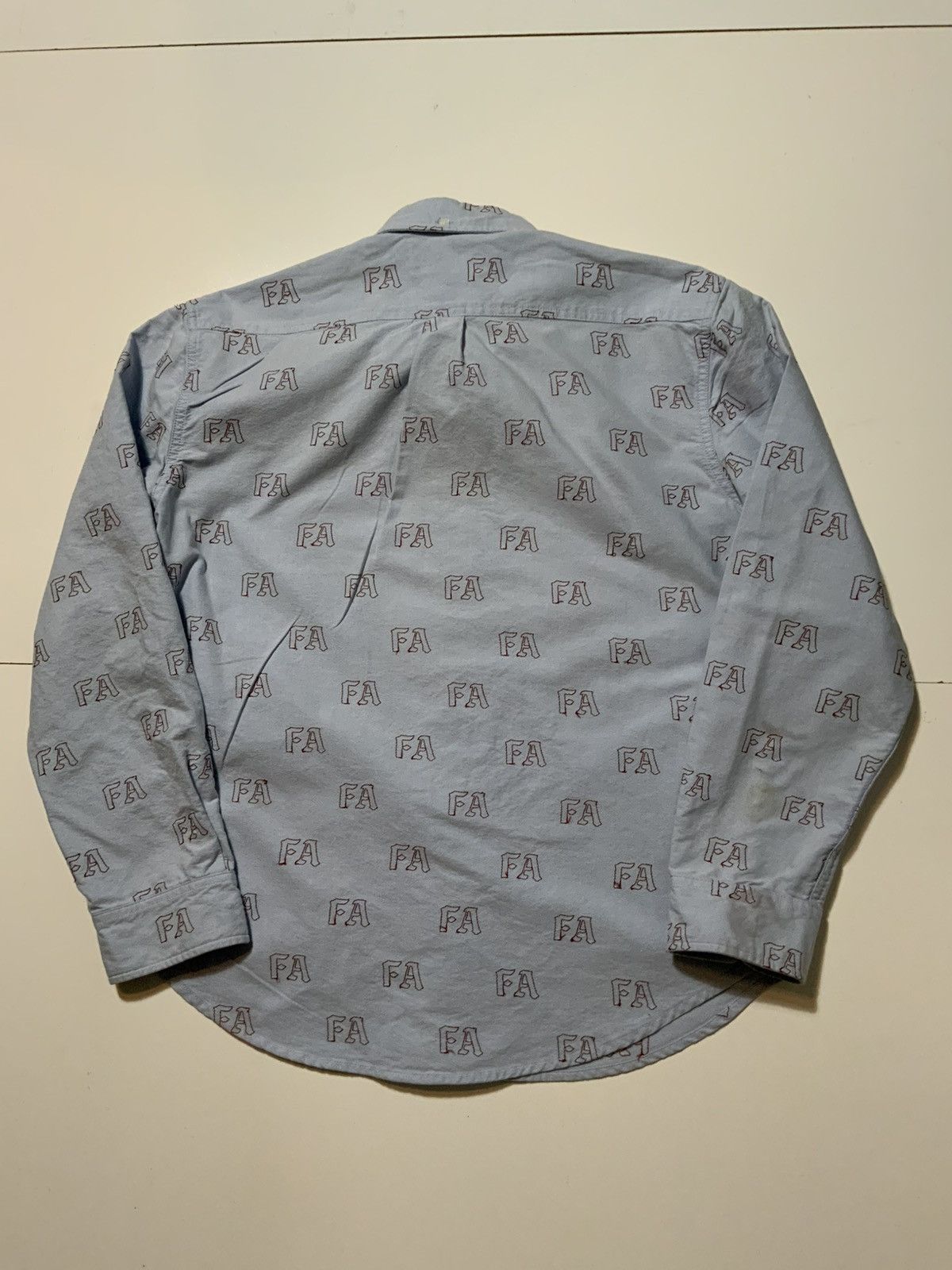Fucking Awesome Fuc**ing Awesome FA Oxford Blue Button Down L/S 18SS Shirt Size US L / EU 52-54 / 3 - 2 Thumbnail