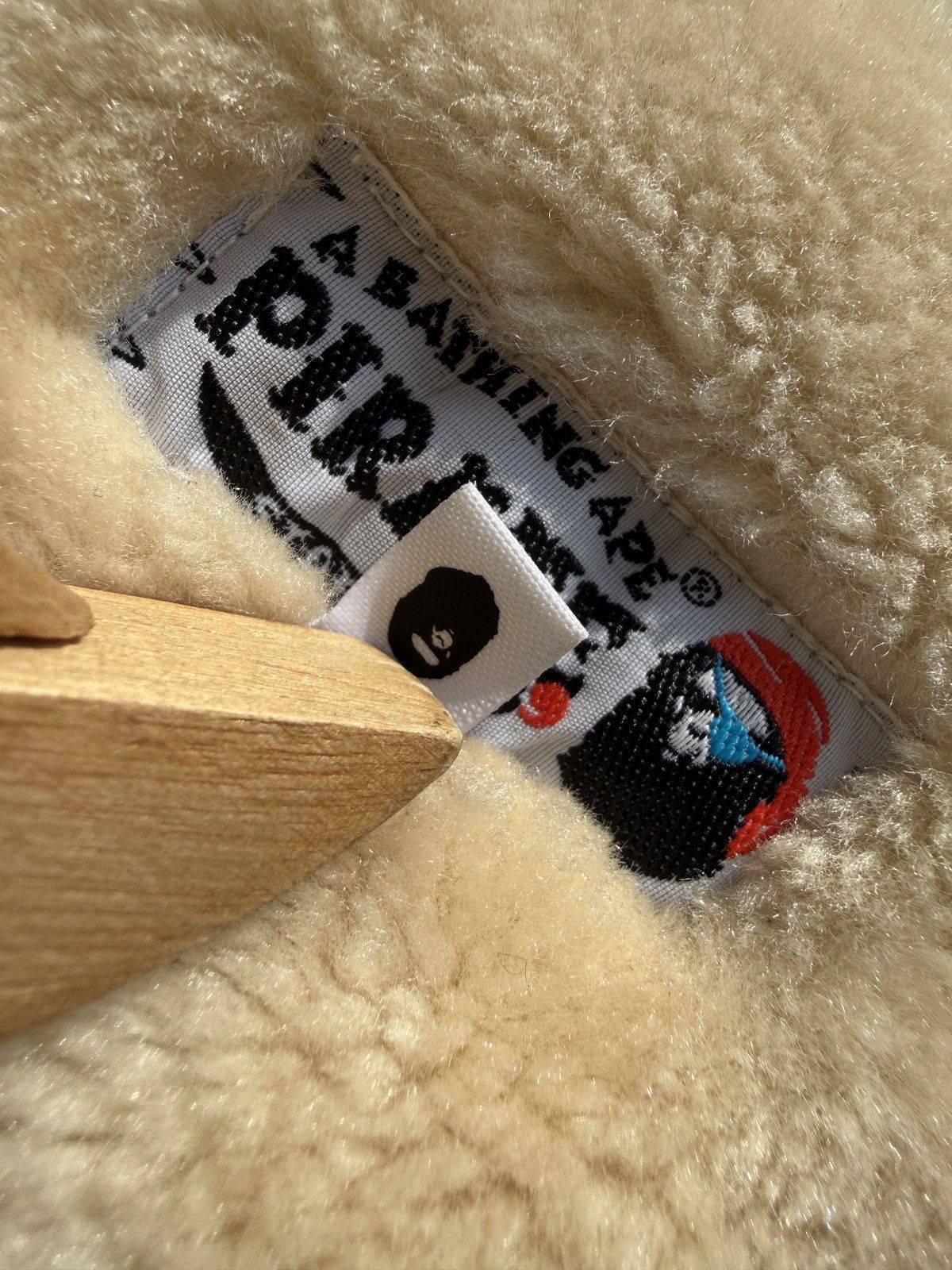 Bape Rare Bathing Ape BAPE Pirate Store Fleece pile Lined Jacket Size US XL / EU 56 / 4 - 8 Thumbnail