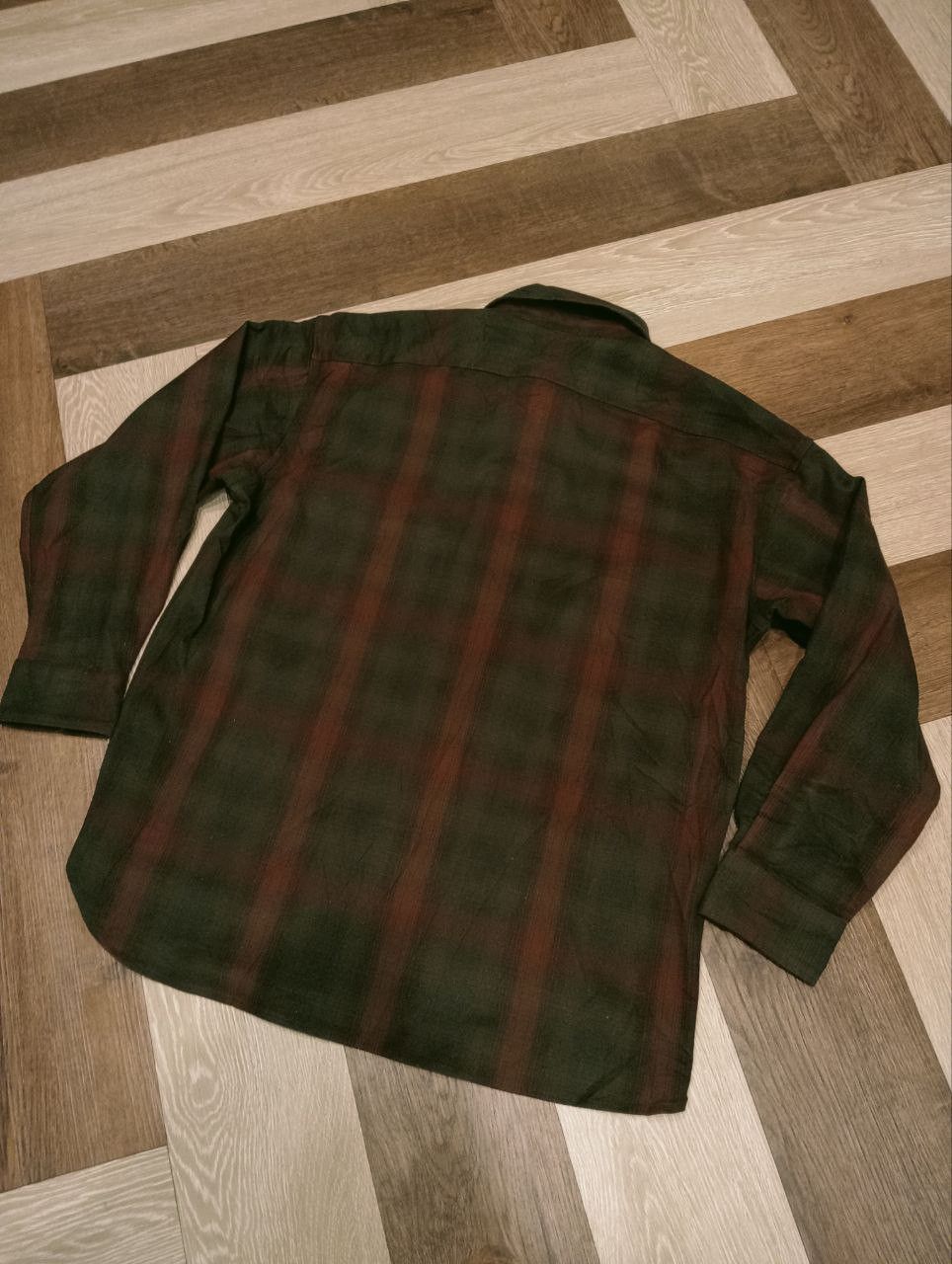 Lemaire LEMAIRE X UT U OVERSIZED FLANNEL SHIRT - SIZE M Size US M / EU 48-50 / 2 - 6 Thumbnail