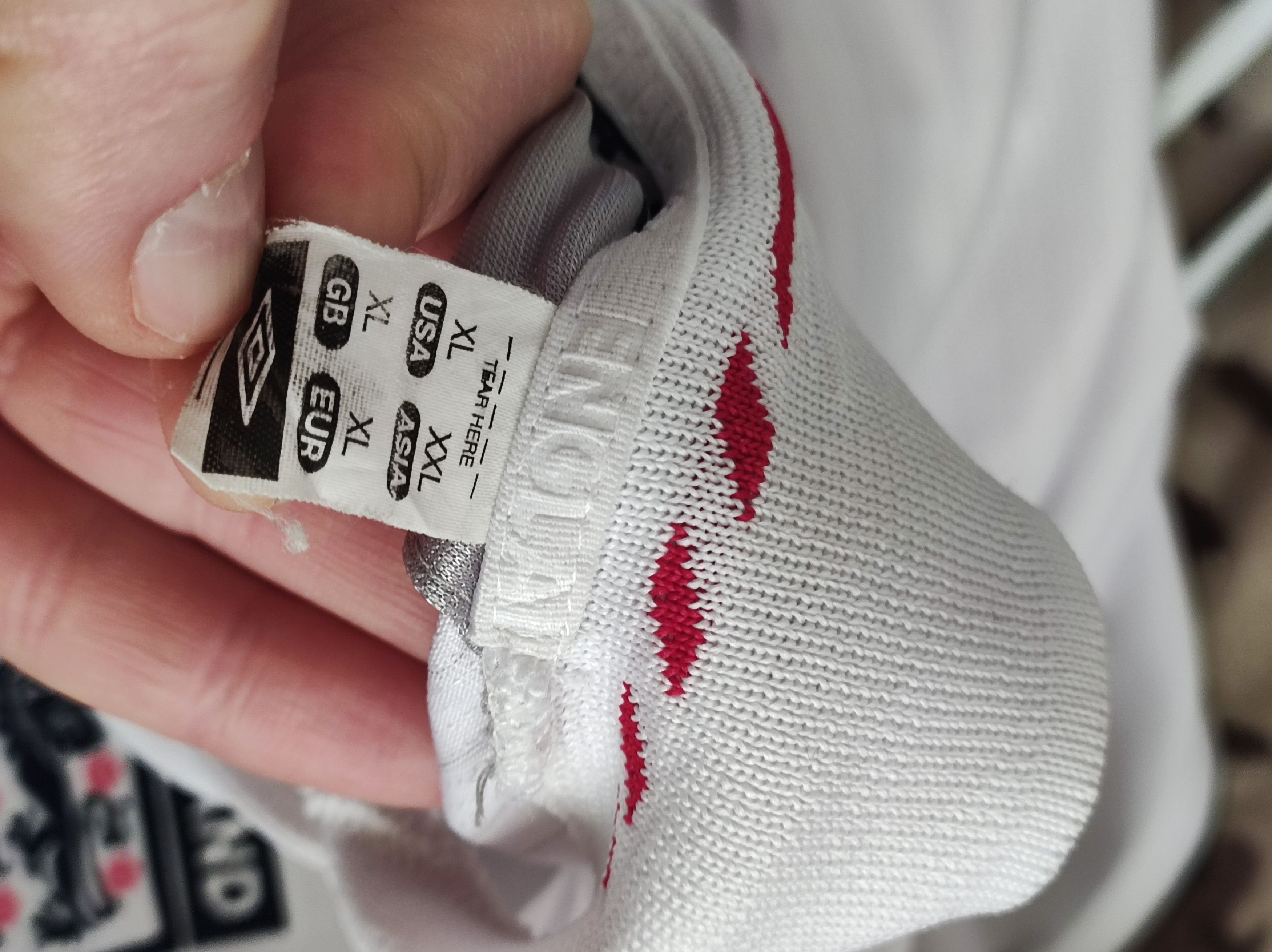 Umbro Vintage England 2005 2007 away umbro soccer jersey football Size US XL / EU 56 / 4 - 7 Thumbnail