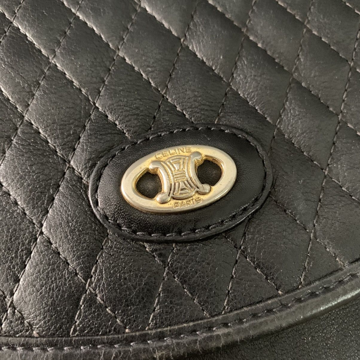 Celine Celine Leather Black Sling Bag Size ONE SIZE - 3 Thumbnail