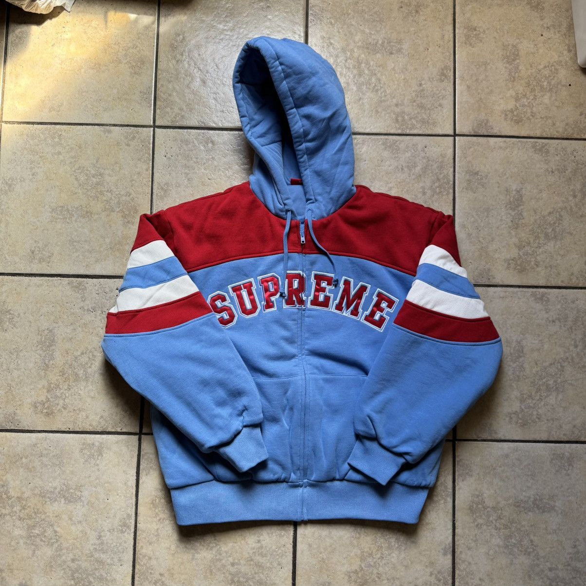 Supreme Supreme Filled Zip Up hoodie Sweatshirt (Size Large) Size US L / EU 52-54 / 3 - 1 Thumbnail