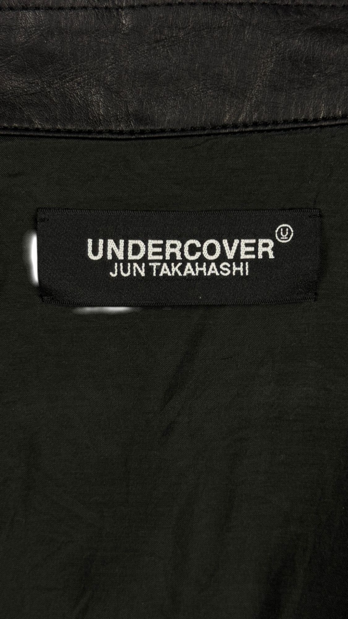 Undercover ♚ Undercover Hybrid Leather Jacket ♚ Size US XL / EU 56 / 4 - 3 Thumbnail
