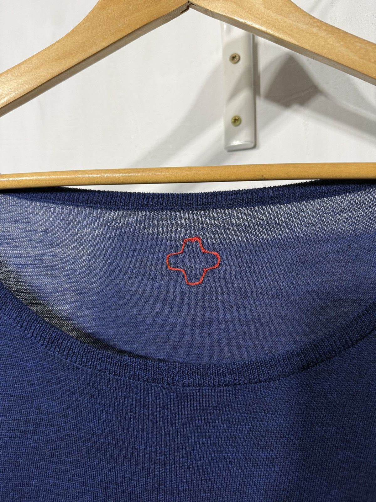 A.F. Vandevorst Vintage A. F. VANDEVORST Asymmetric Merino Wool Sweater Top Size ONE SIZE - 5 Thumbnail
