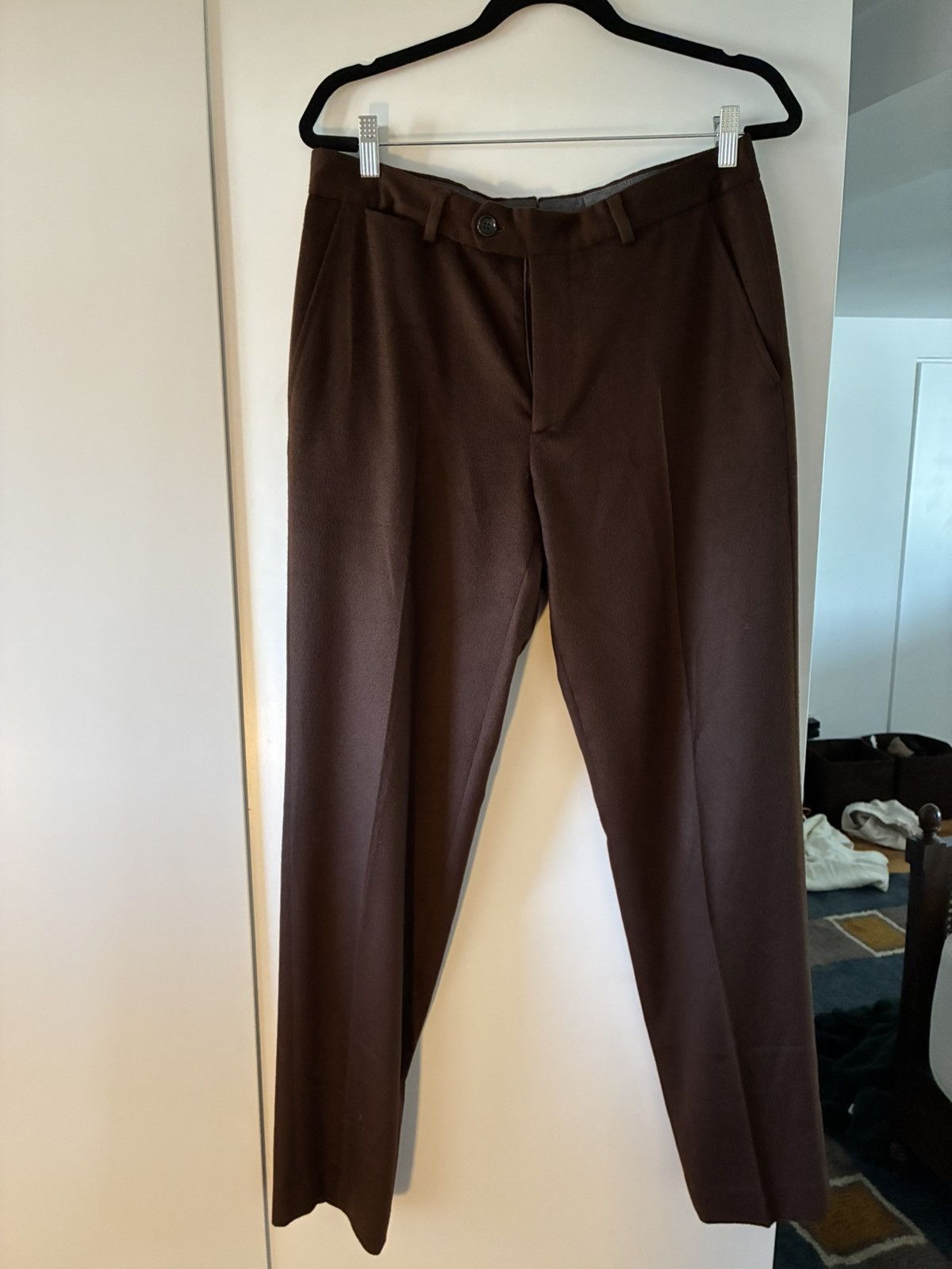 Todd Snyder Todd Snyder Chocolate Brown Cashmere Suit Size 42R - 4 Thumbnail
