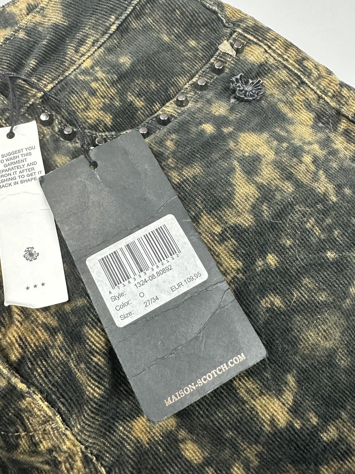 Maison Scotch × Scotch & Soda Maison Scotch skinny corduroy faded style pants Size 28" / US 6 / IT 42 - 4 Thumbnail