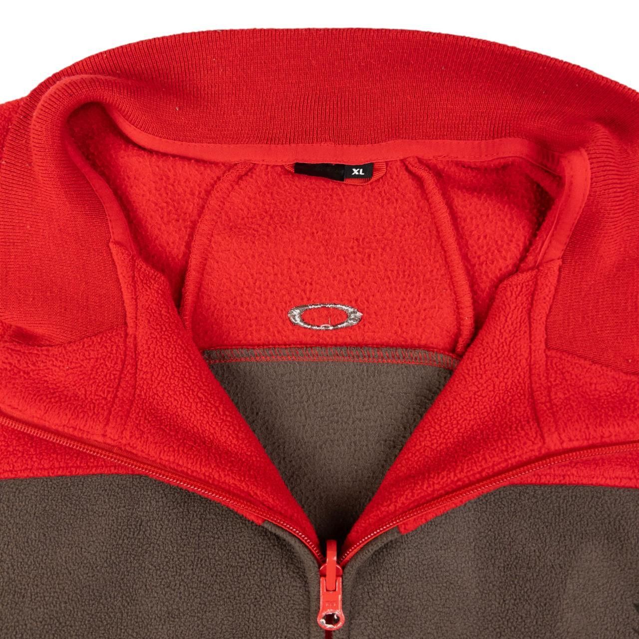 Oakley Vintage Oakley Zip Up Fleece Jacket Size XL Size US XL / EU 56 / 4 - 5 Thumbnail