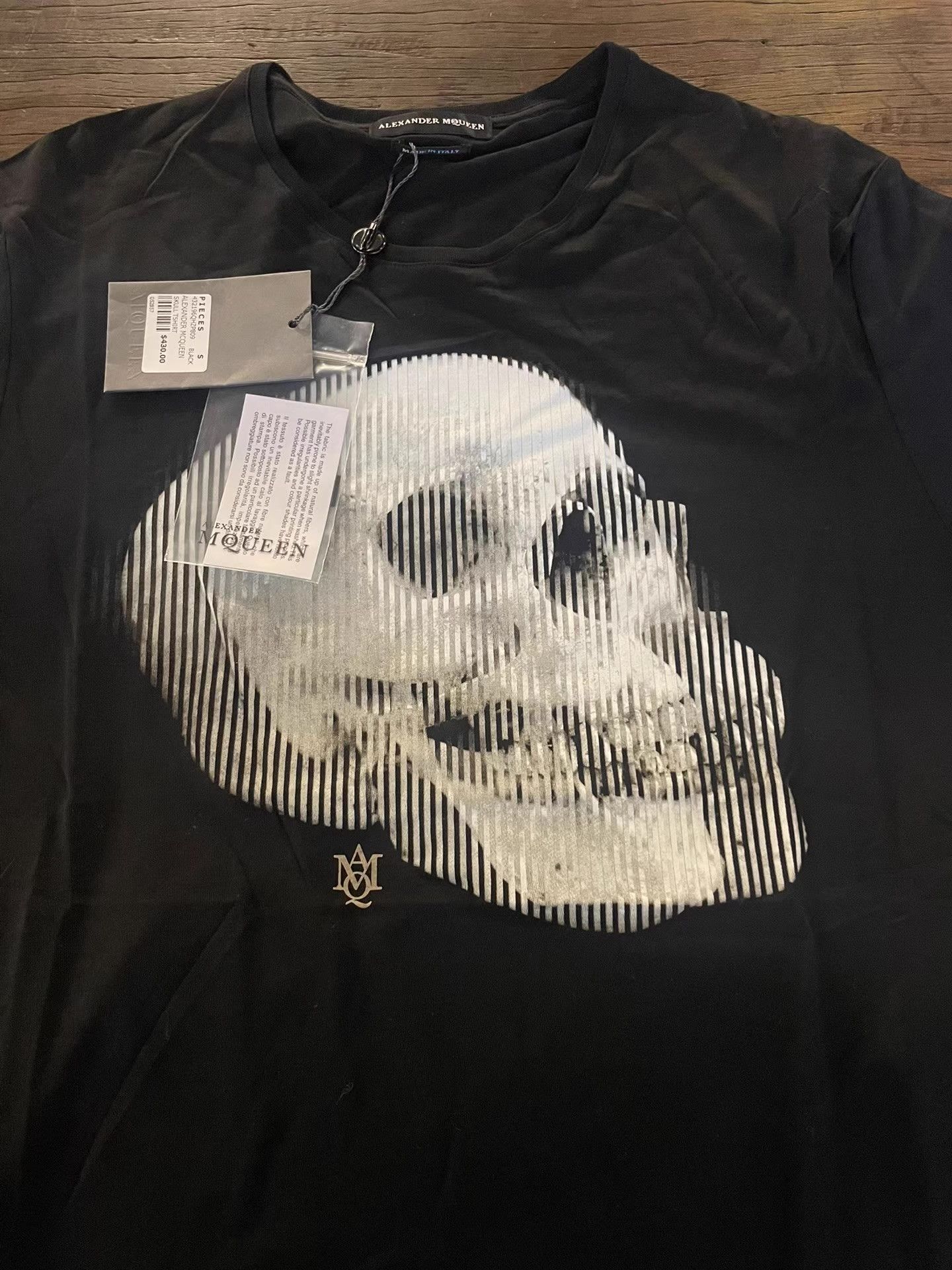 Alexander McQueen Alexander McQueen 16 Pre-Fall Print Short Sleeve Tee Q25 Size US M / EU 48-50 / 2 - 3 Thumbnail