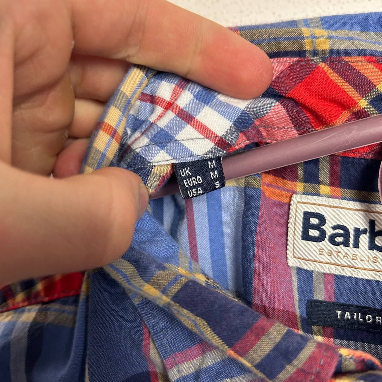 Barbour Mens Barbour multicolor streetwear button shirt Size US M / EU 48-50 / 2 - 6 Thumbnail