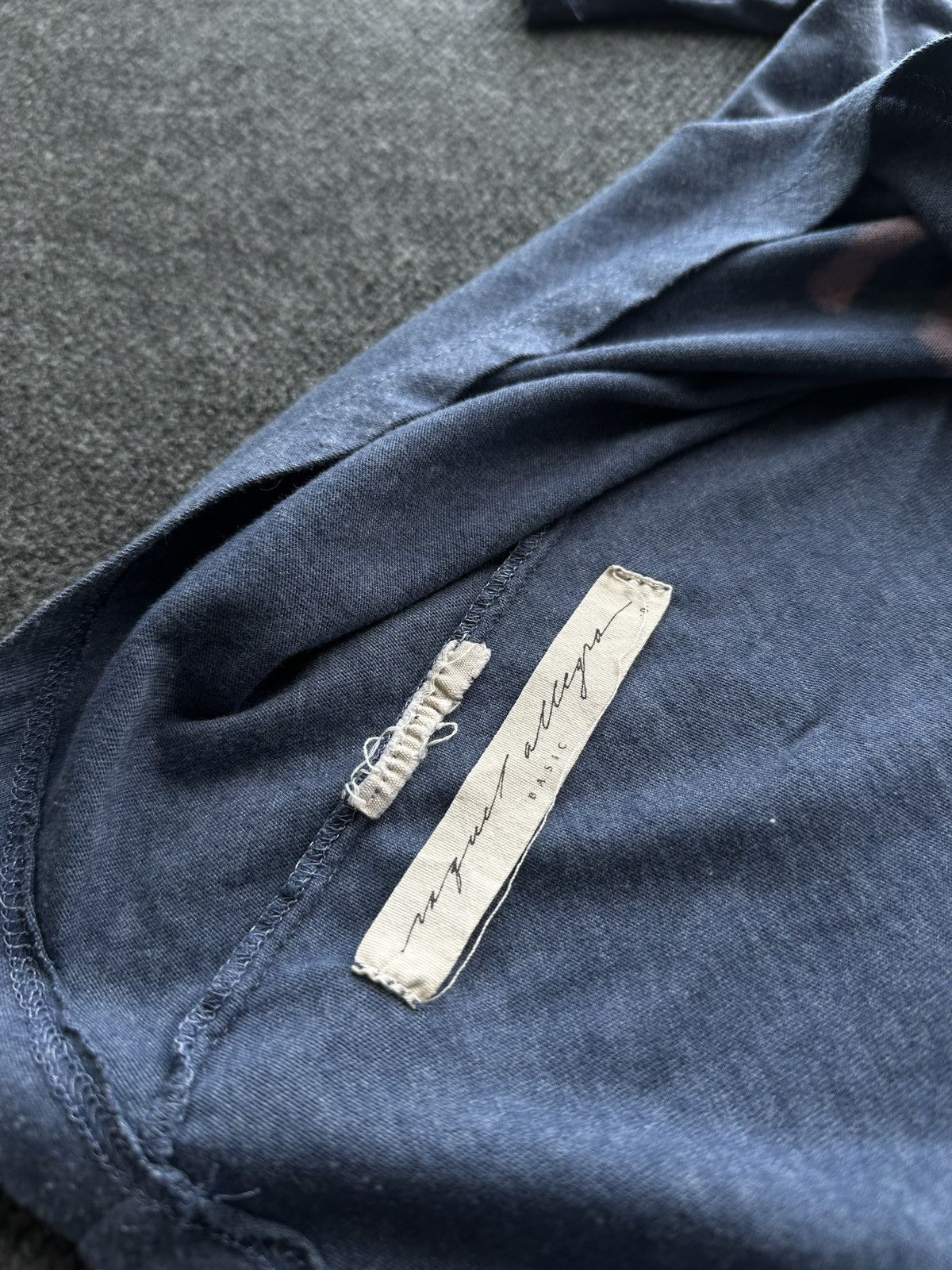 Other OPIUM 🚨 RAQUEL ALLEGRA BASIC LINE BLUE OPIUM DISTRESSED TEE Size M / US 6-8 / IT 42-44 - 9 Thumbnail