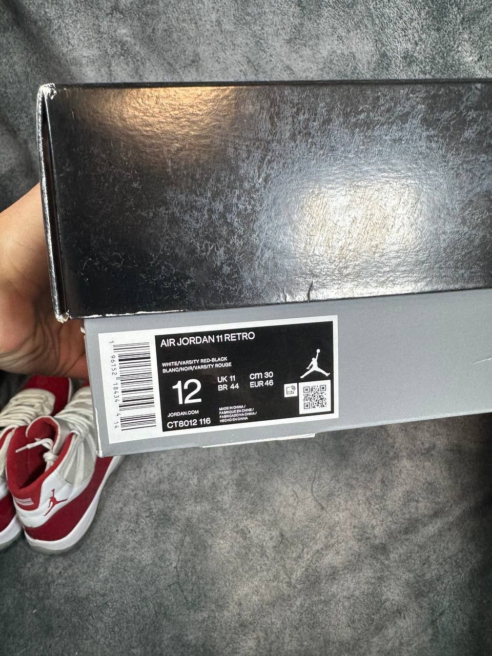 Jordan Brand Size 12 | Jordan 11 Cherry No Box | Pre-Owned Size US 12 / EU 45 - 7 Thumbnail