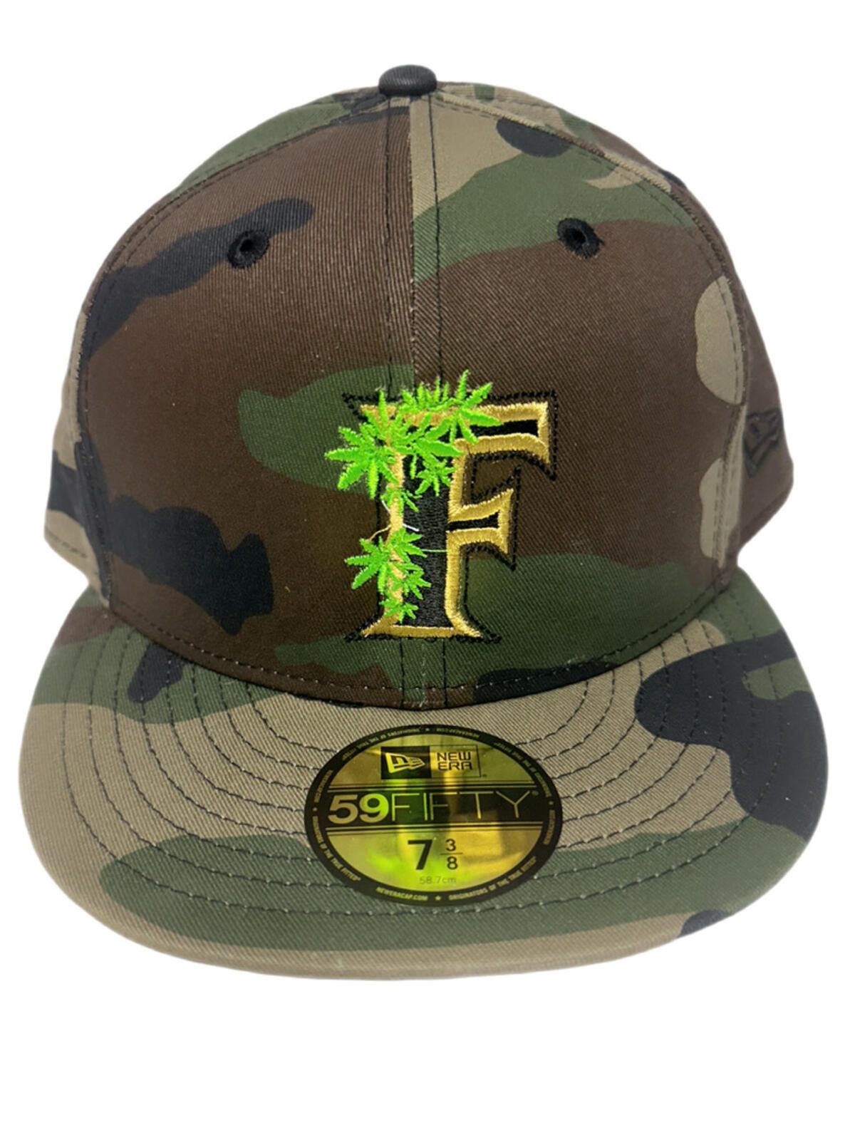 New Era New Era x Cam'Ron x Flee Farms Custom Camo 59FIFTY 7 3/8 Size ONE SIZE - 2 Thumbnail