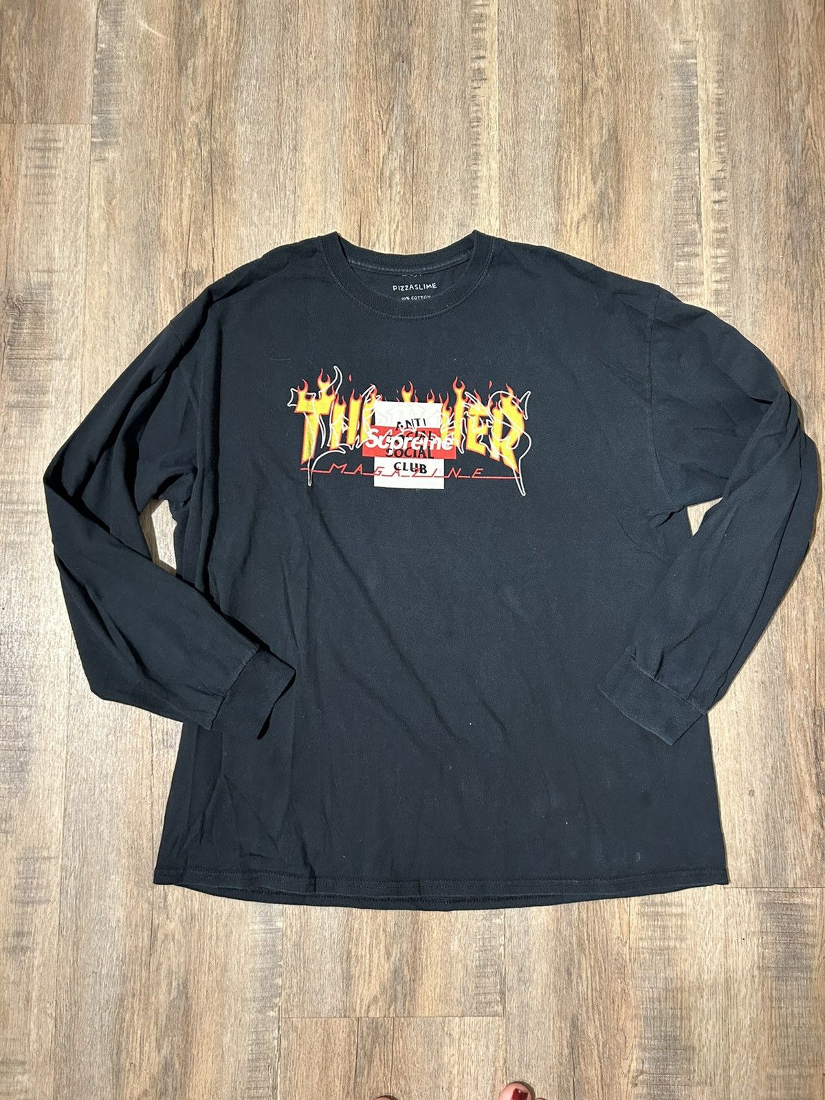 Pizza Slime Logo long sleeve Size US XL / EU 56 / 4 - 2 Thumbnail