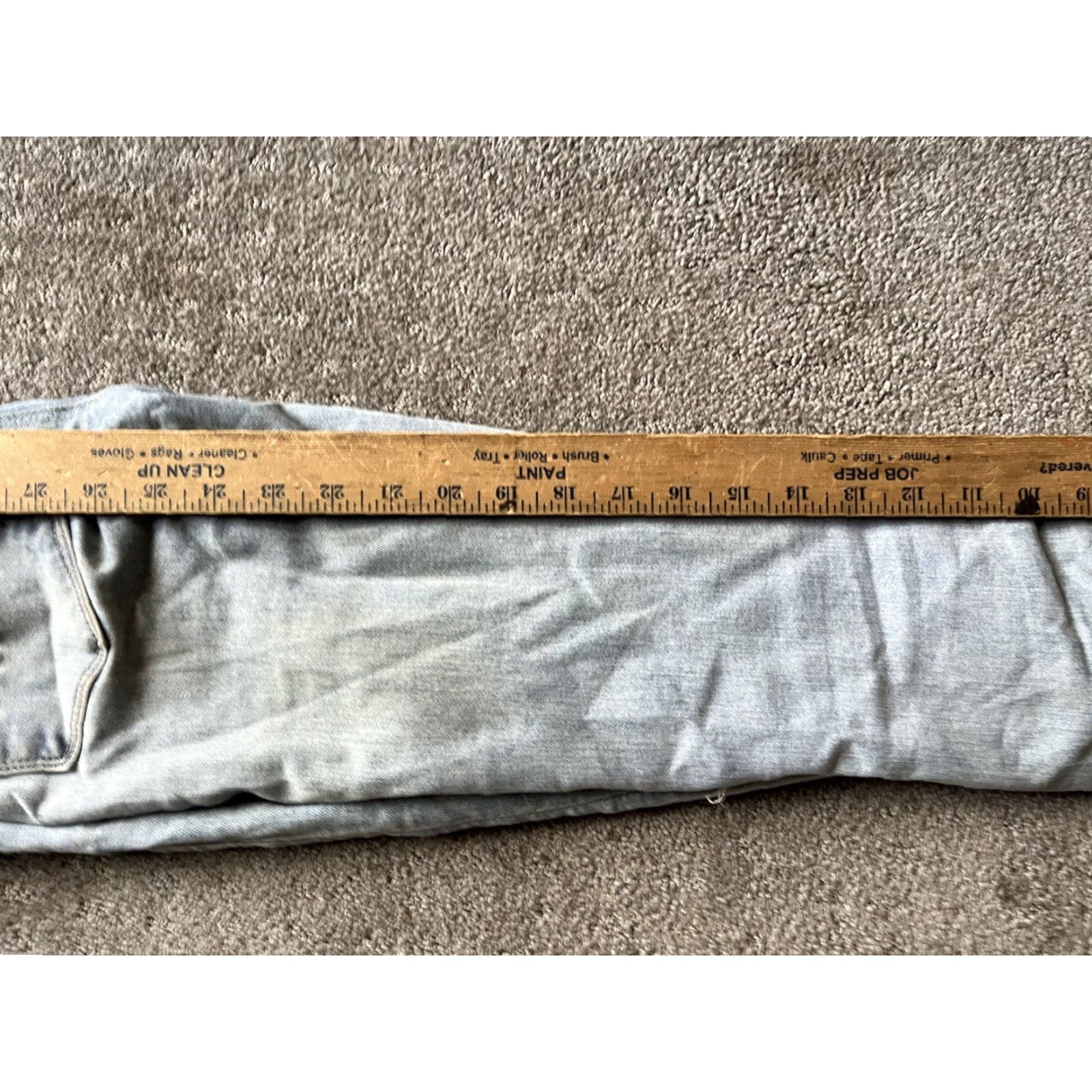 American Eagle Outfitters American Eagle Outfitters Jegging Crop Womens 2 High Rise Skinny Dark Blue Distressed Jeans Girls Size 26" / US 2 / IT 38 - 8 Thumbnail