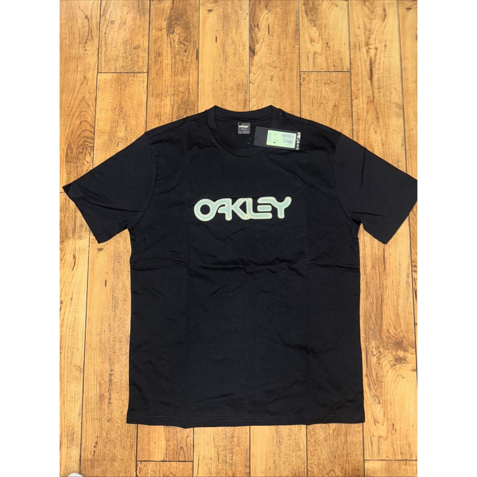 Oakley Oakley Spell Out T-Shirt Black Medium 21x28 BNWT Size US M / EU 48-50 / 2 - 1 Thumbnail