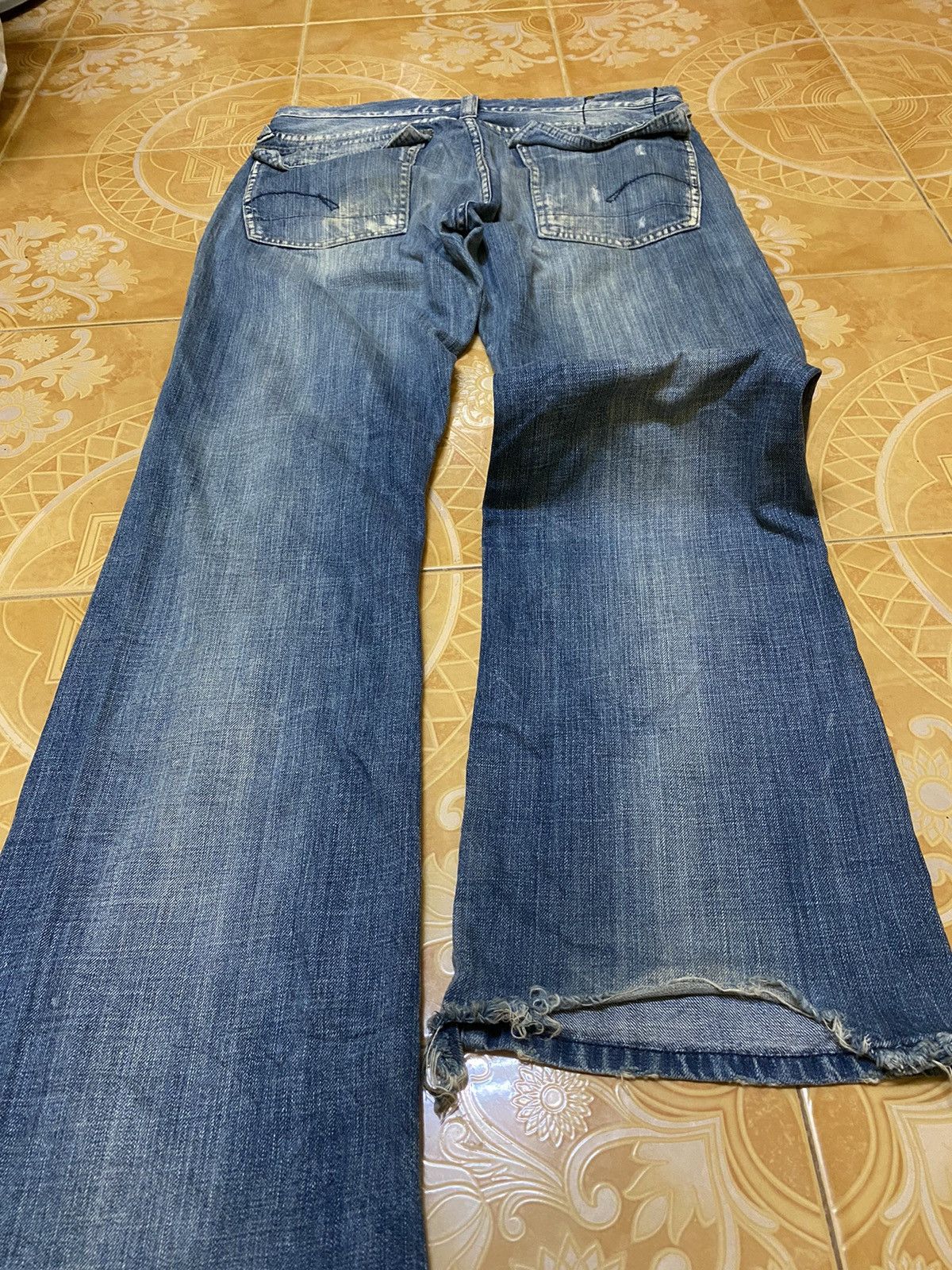 G-Star × Japanese Brand G-Star Raw Flare Size US 34 / EU 50 - 15 Thumbnail