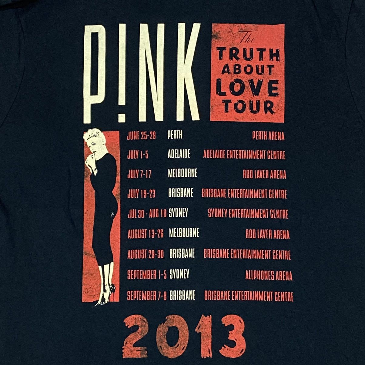 Band Tees × Gildan × Pink Solo singer pink band the truth about love album art tour Size US L / EU 52-54 / 3 - 4 Thumbnail