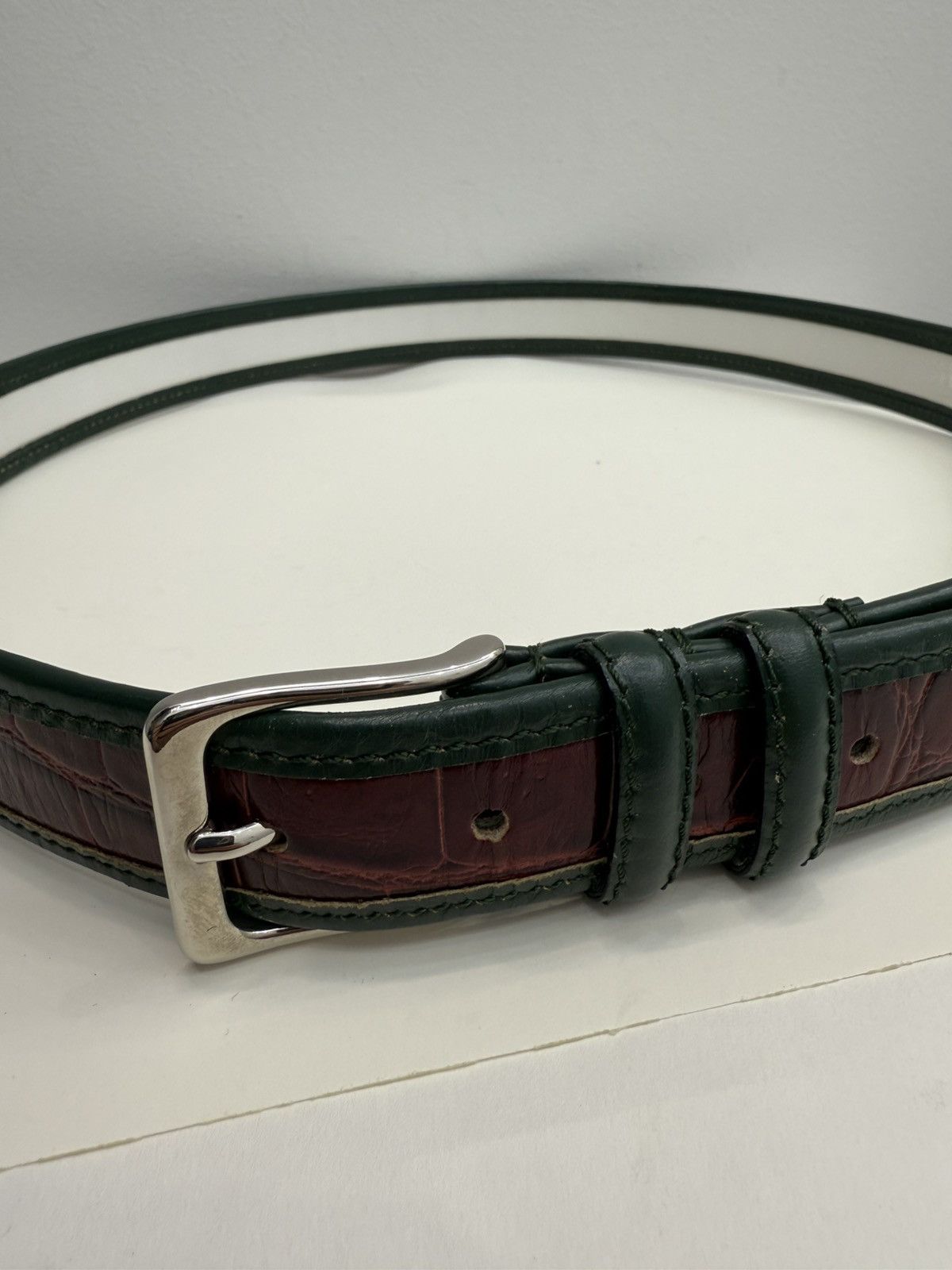 Gianfranco Ferre Gianfranco Ferre Gucci Style Leather Belt Size 34 - 2 Thumbnail