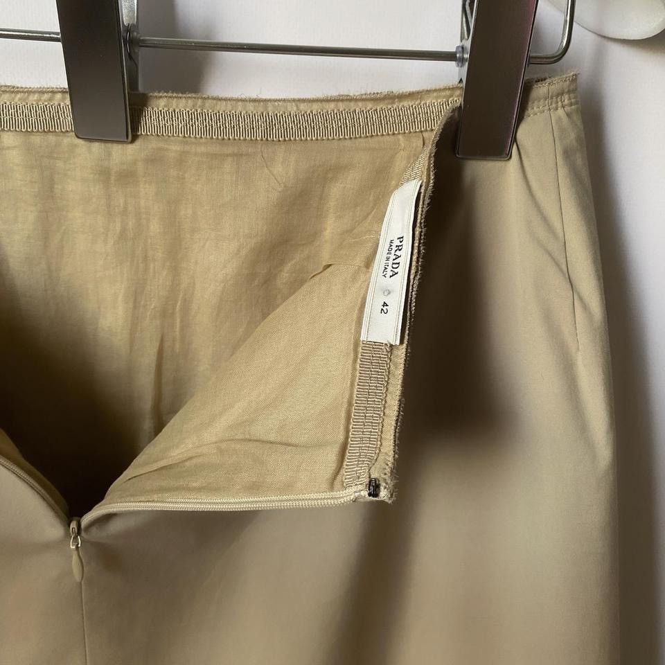 Prada × Vintage prada midi skirt from 2007 line Size 23" - 5 Thumbnail