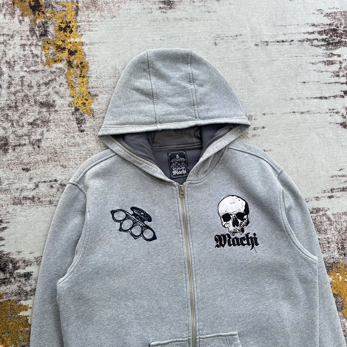 Vintage VINTAGE THE MACHI SKULLS GRANDMASTER LOS ANGELES EMBROIDERY Size US L / EU 52-54 / 3 - 6 Thumbnail