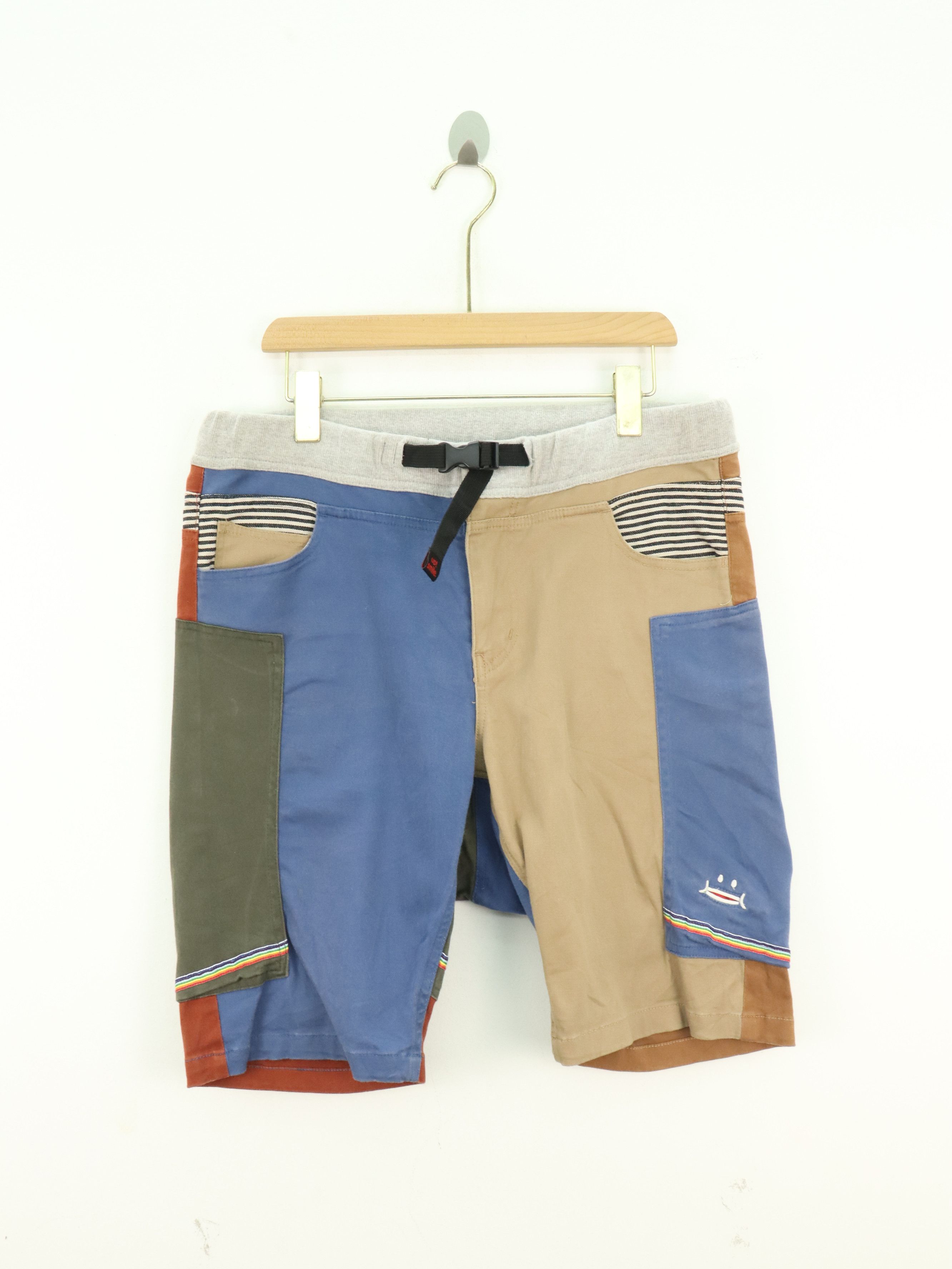 Japanese Brand Up! Smile Multi Color Short Pant Size US 34 / EU 50 - 4 Thumbnail