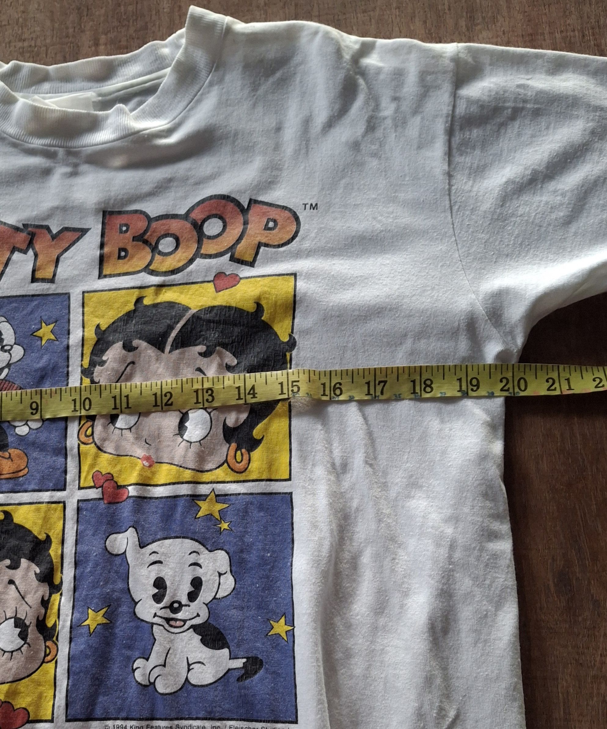 Vintage Vintage Betty boop 1994 tshirt Size US M / EU 48-50 / 2 - 3 Thumbnail