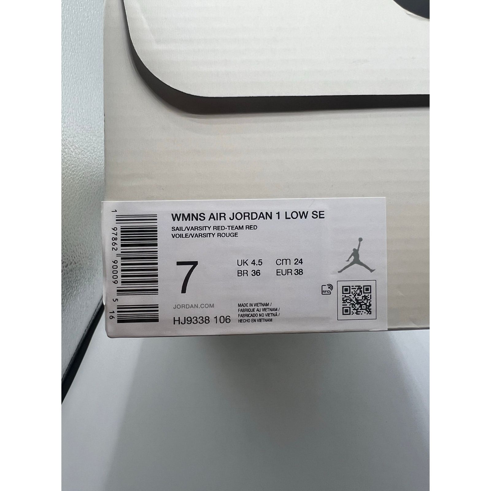 Jordan Brand Wmns Air Jordan 1 Low “Ruby” size 7 W Size US 7 / IT 37 - 7 Thumbnail