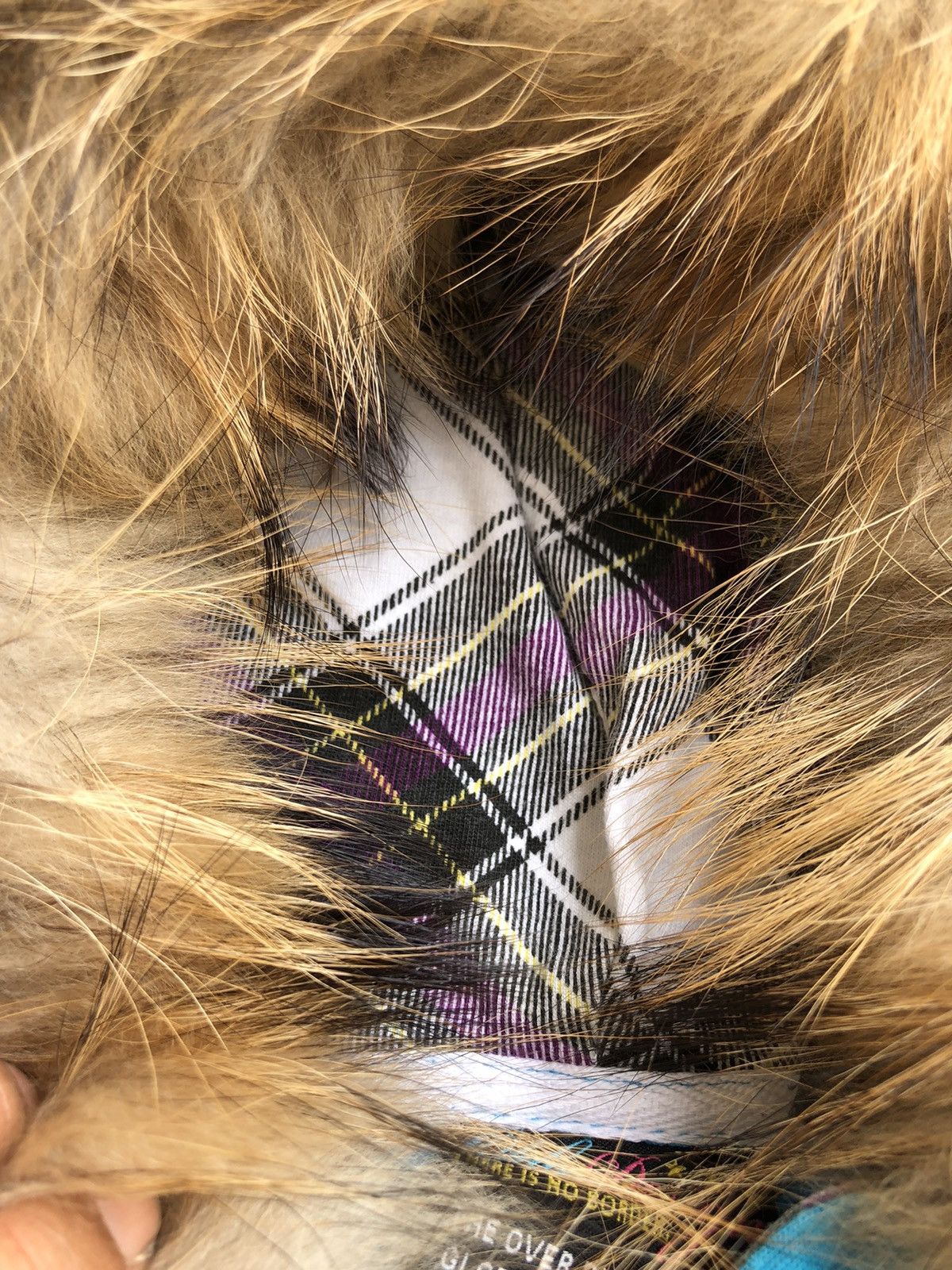 Vintage Oblo Design Japanese SWAG! Fur Glitter Vintage Poem Zip Up Size US M / EU 48-50 / 2 - 13 Thumbnail