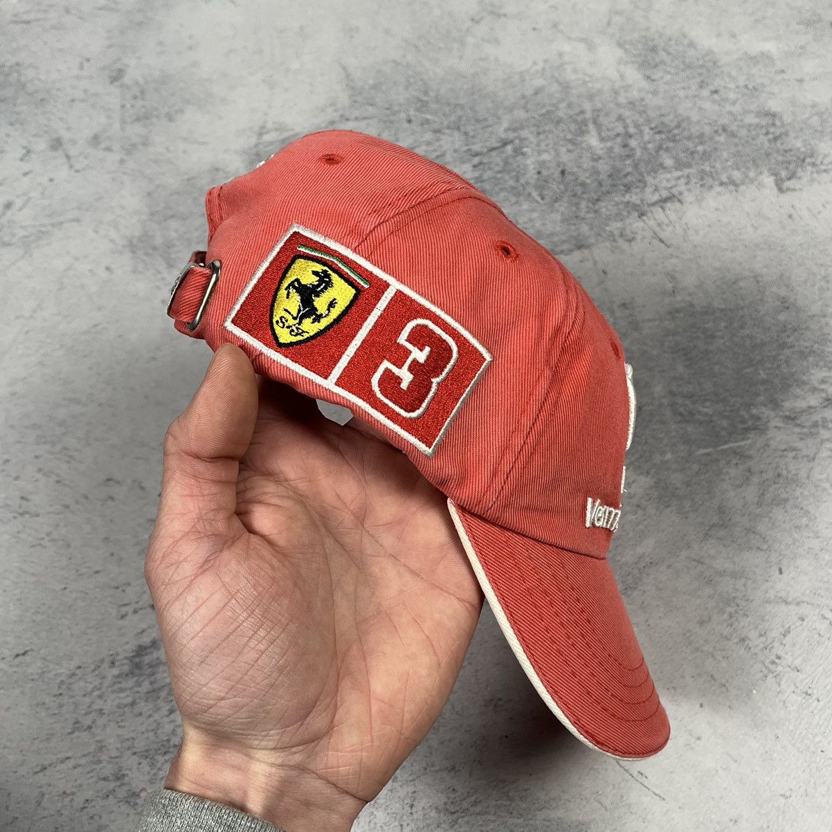 Ferrari Vintage Ferrari Michael Schumacher F1 Racing Cap 2000’s Size ONE SIZE - 3 Thumbnail